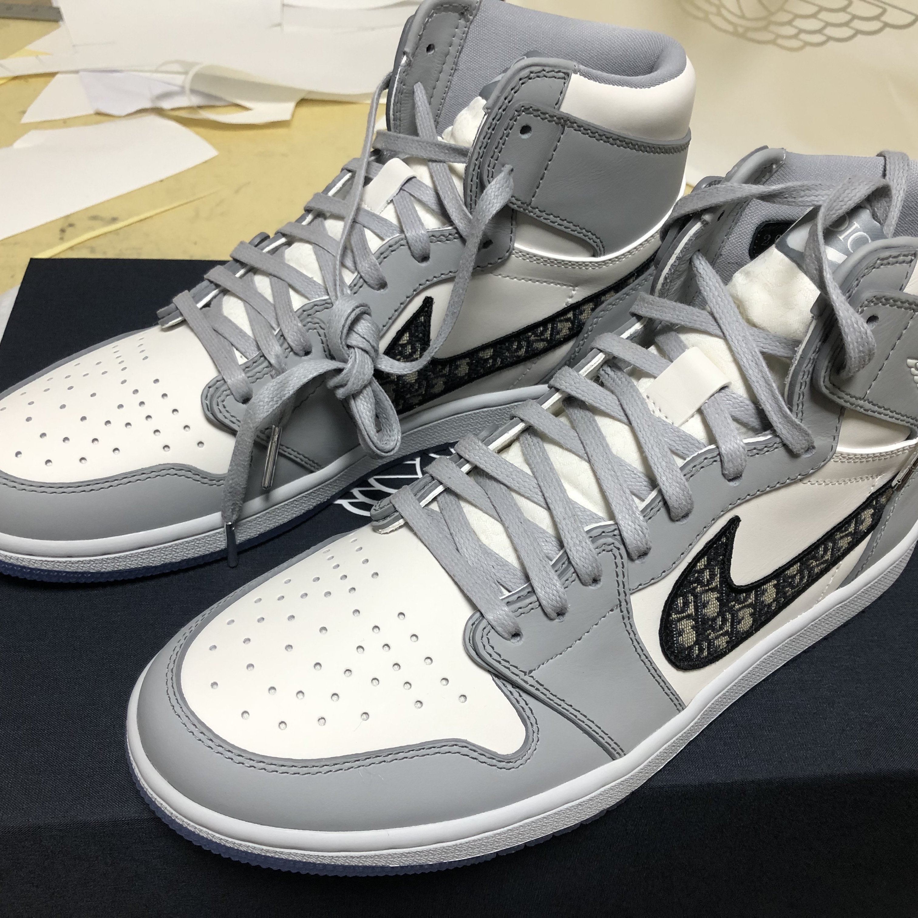 Jordan 1 x Dior High OG 착용 스타일 - 2