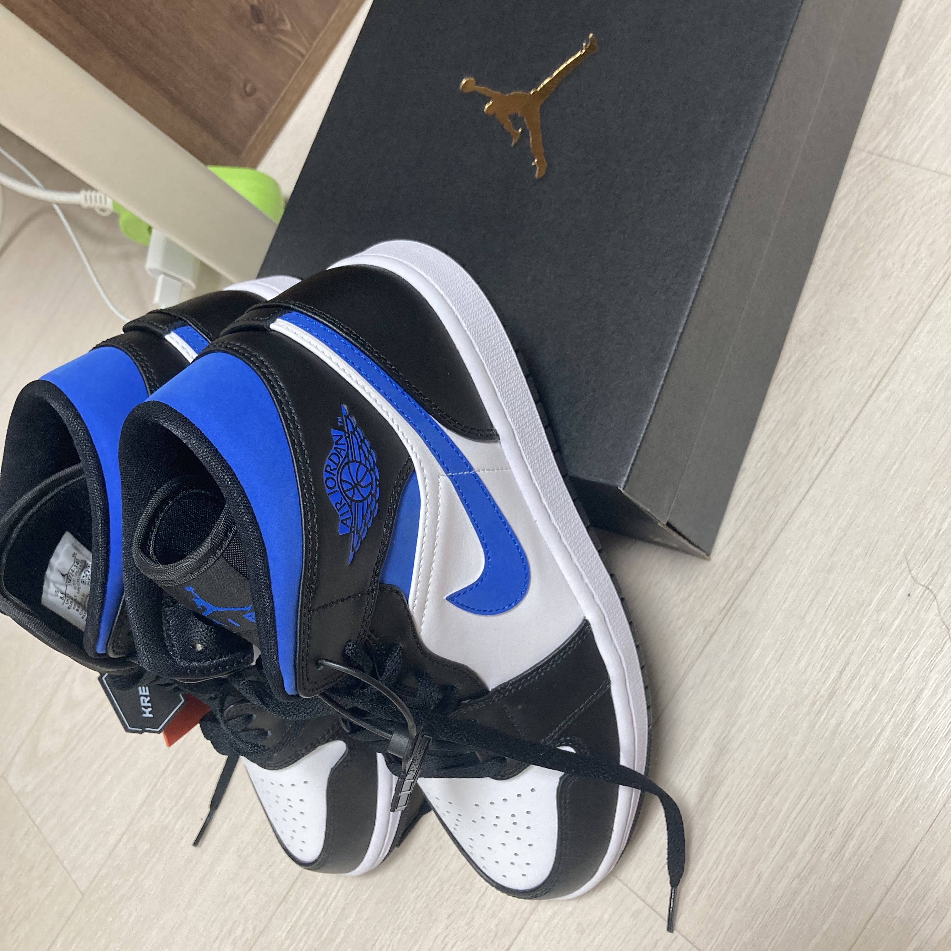Jordan 1 Mid Racer Blue 착용 스타일