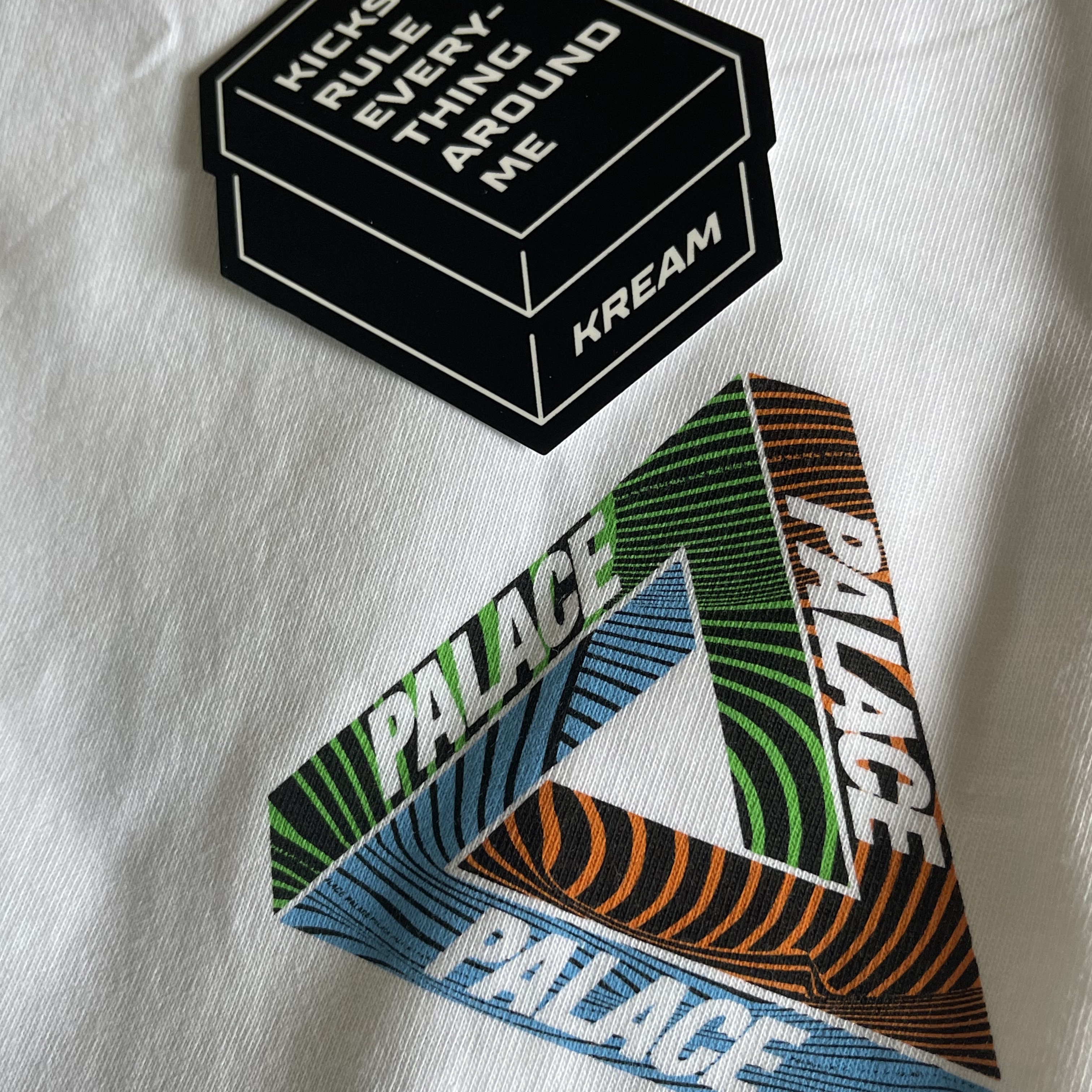 Palace Tri-Tex T-Shirt White - 20SS 착용 스타일