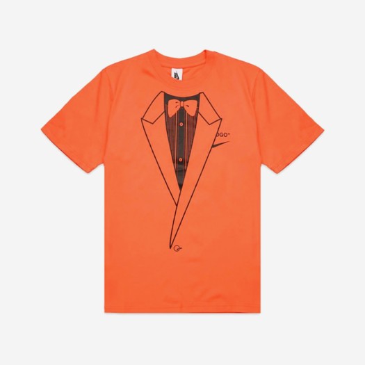 나이키 x 오프화이트 NRG A6 티셔츠 팀 오렌지