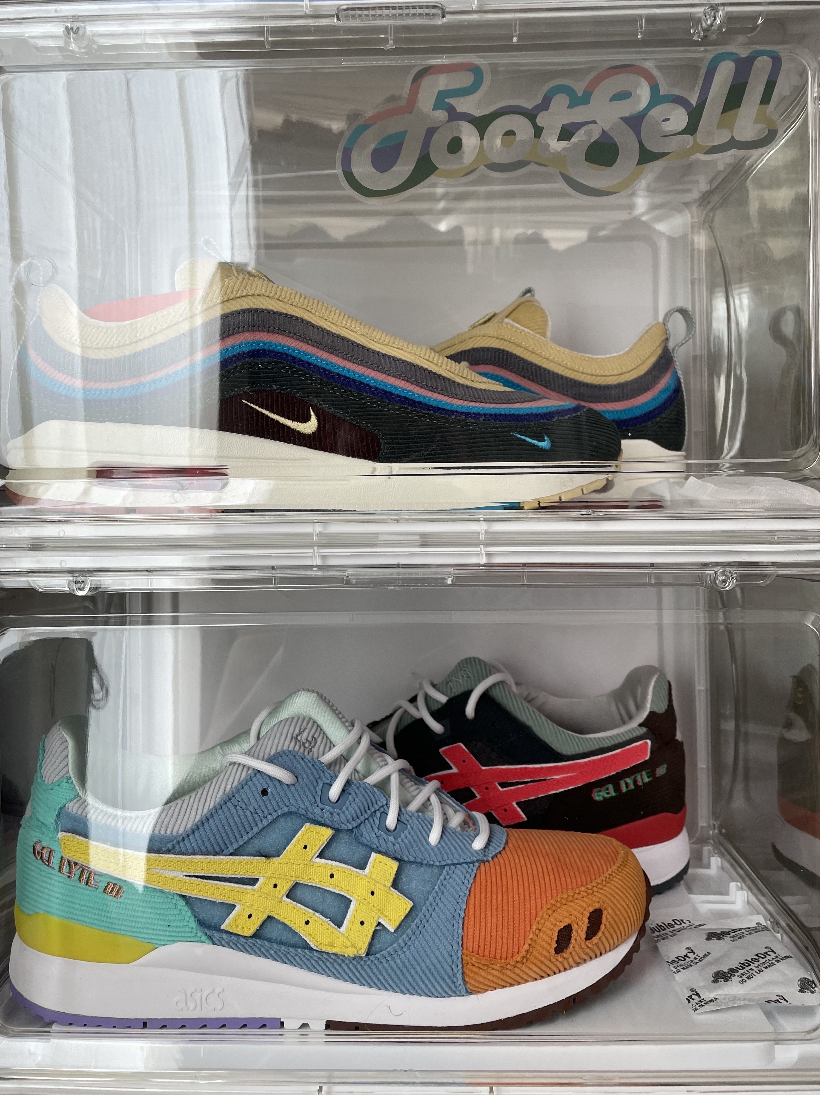 Nike x Sean Wotherspoon Air Max 1/97, Asics x Atmos x Sean Wotherspoon Gel-Lyte III OG Corduroy 착용 스타일 - 3