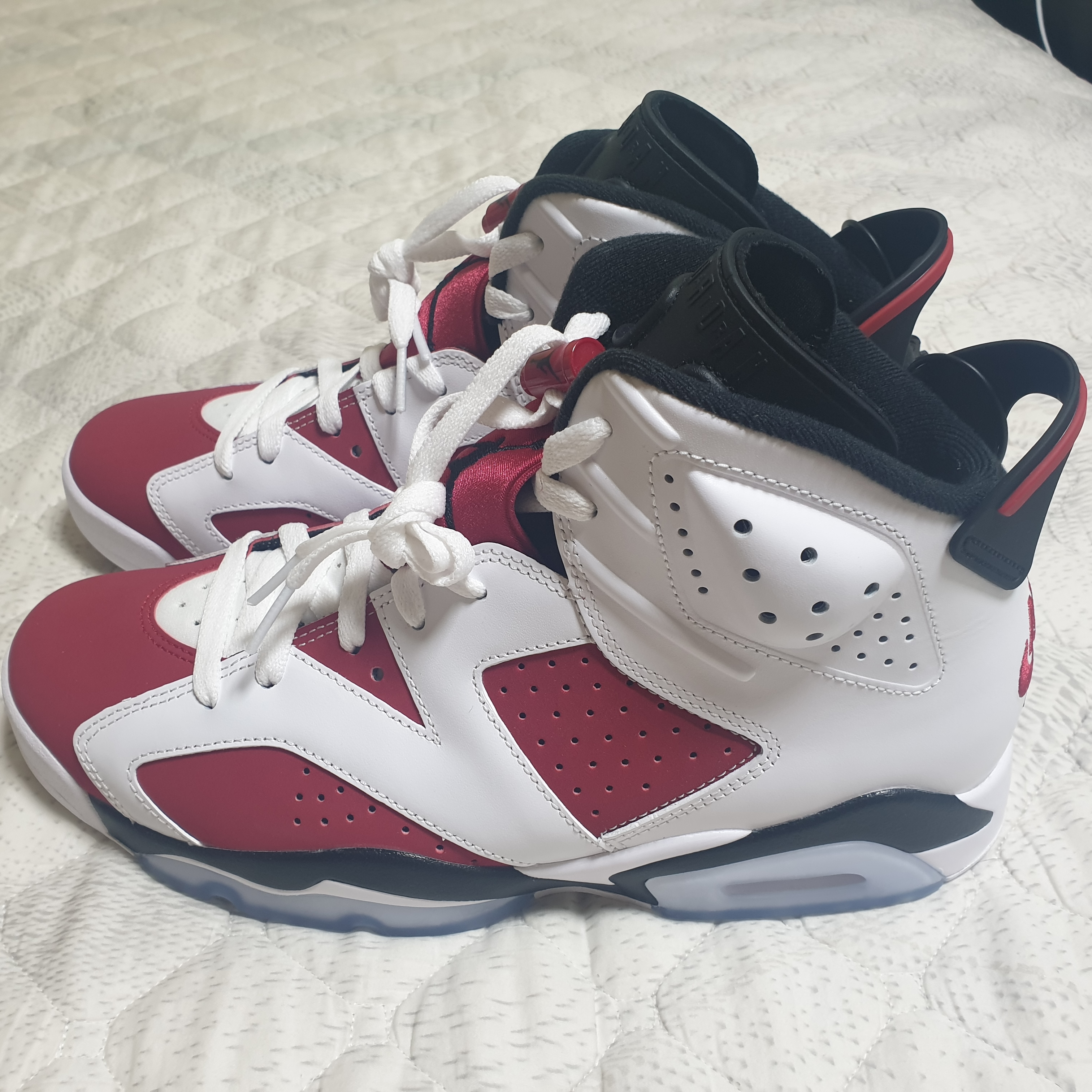 Jordan 6 Retro Carmine 2021 착용 스타일 - 4