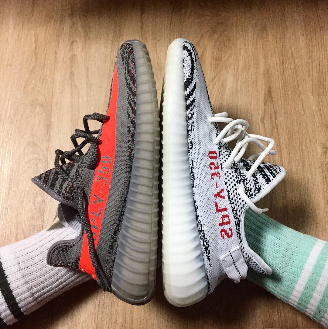 Adidas Yeezy Boost 350 V2 Beluga, Adidas Yeezy Boost 350 V2 Zebra 2017/2019/2020 착용 스타일