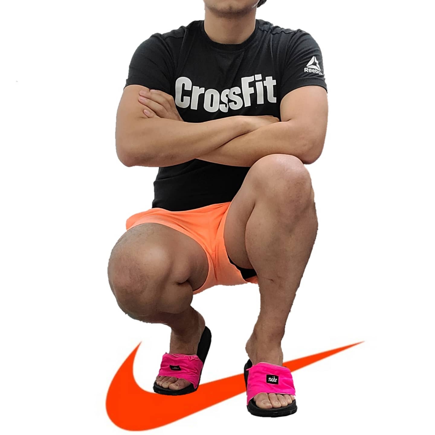 Nike Offcourt Slide Be True 착용 스타일