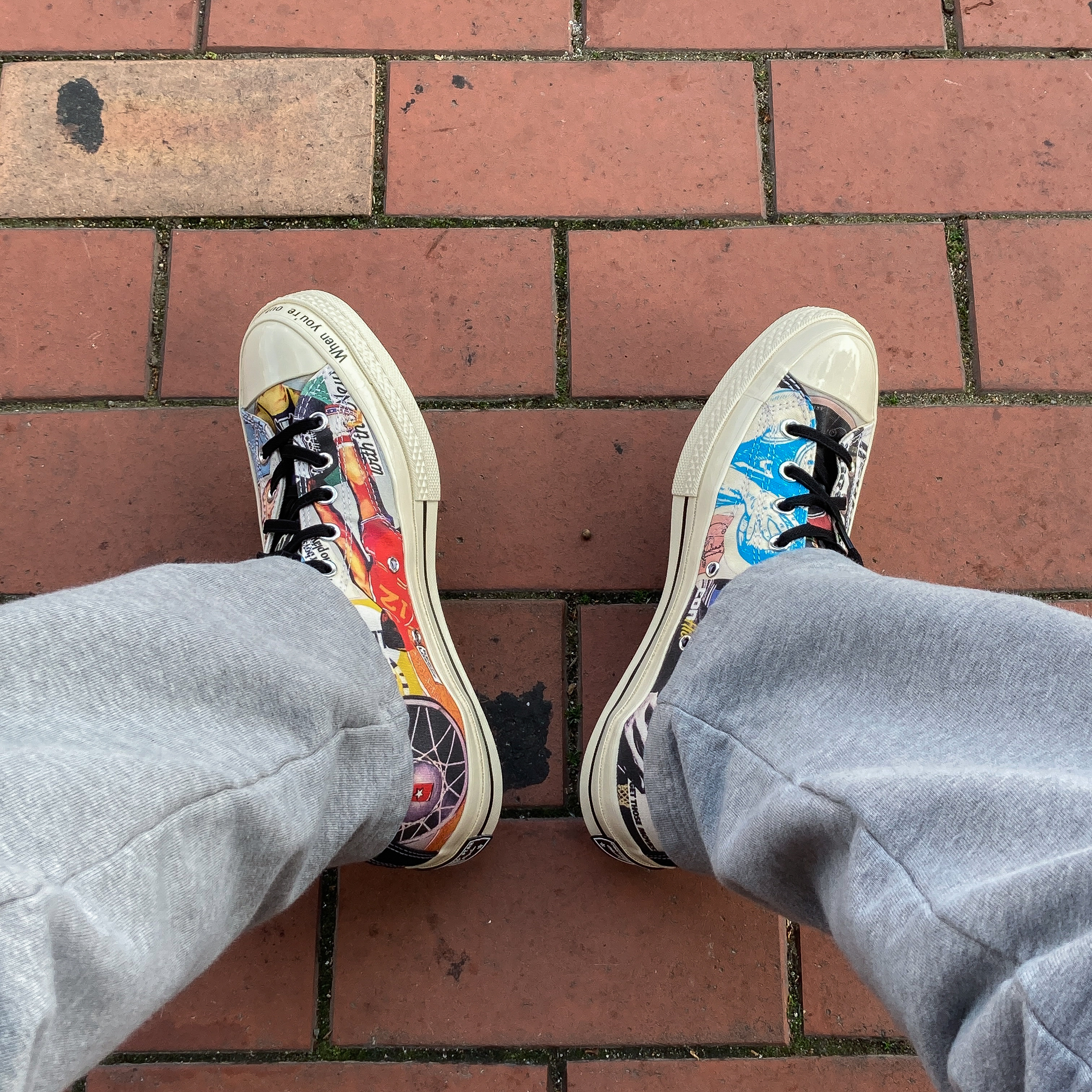 Converse Chuck 70 High Beat The World 착용 스타일