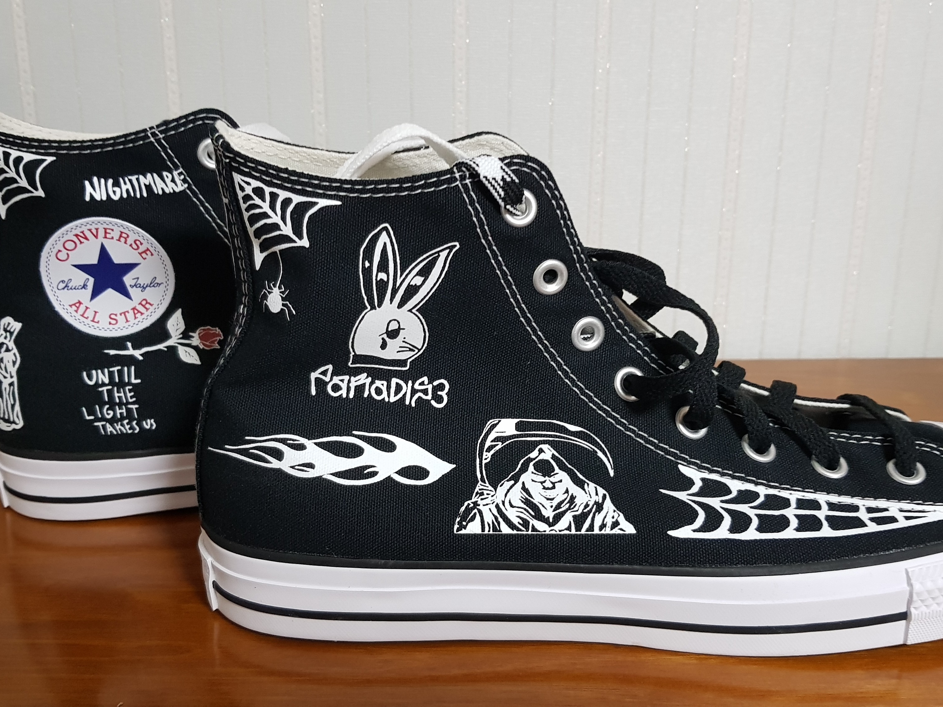 Converse x Sean Pablo Chuck Taylor All Star Pro Hi Black 착용 스타일 - 1