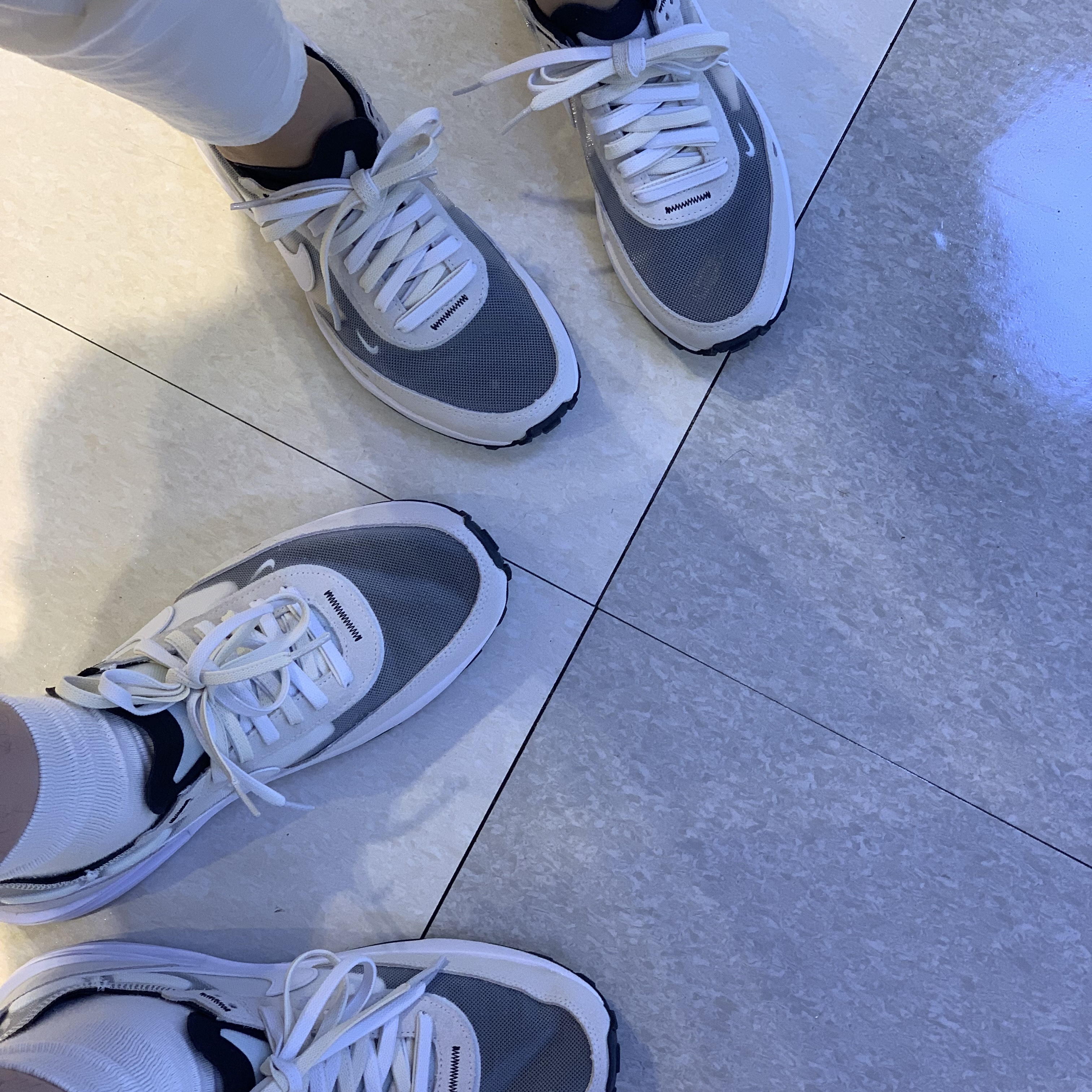 Nike Waffle One Infinite Lilac, (GS) Nike Waffle One Infinite Lilac 착용 스타일