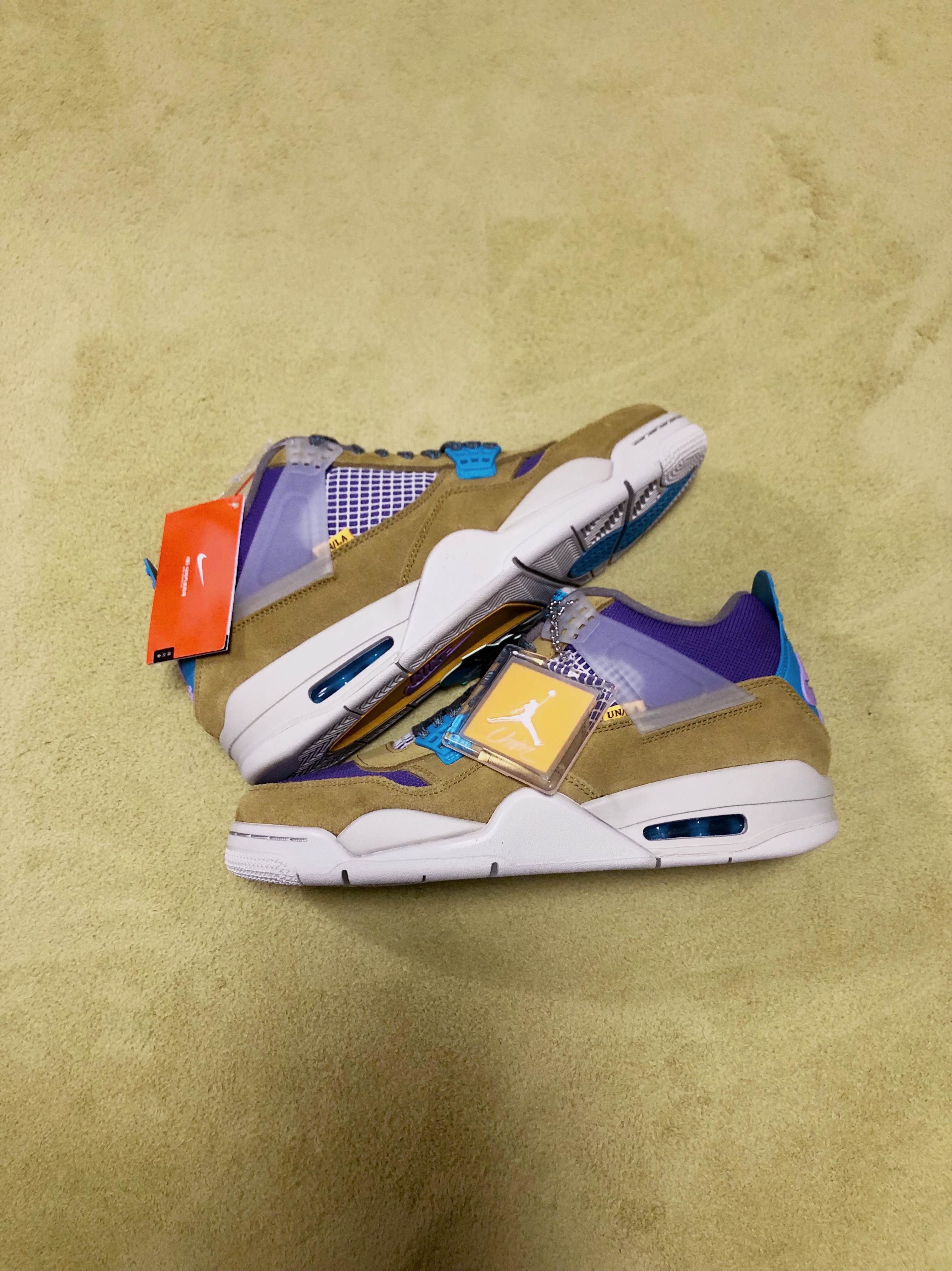 Jordan 4 x Union Retro SP Desert Moss 착용 스타일 - 2