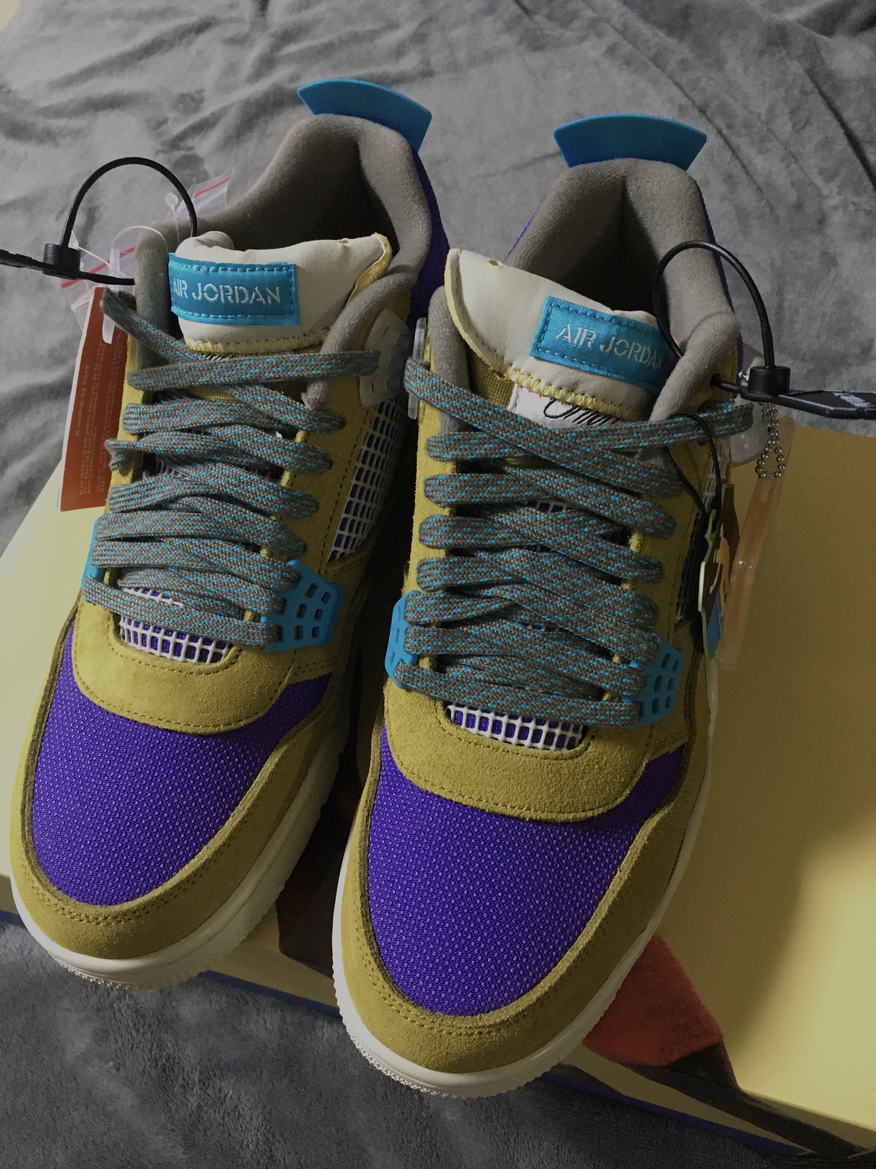 Jordan 4 x Union Retro SP Desert Moss 착용 스타일 - 4