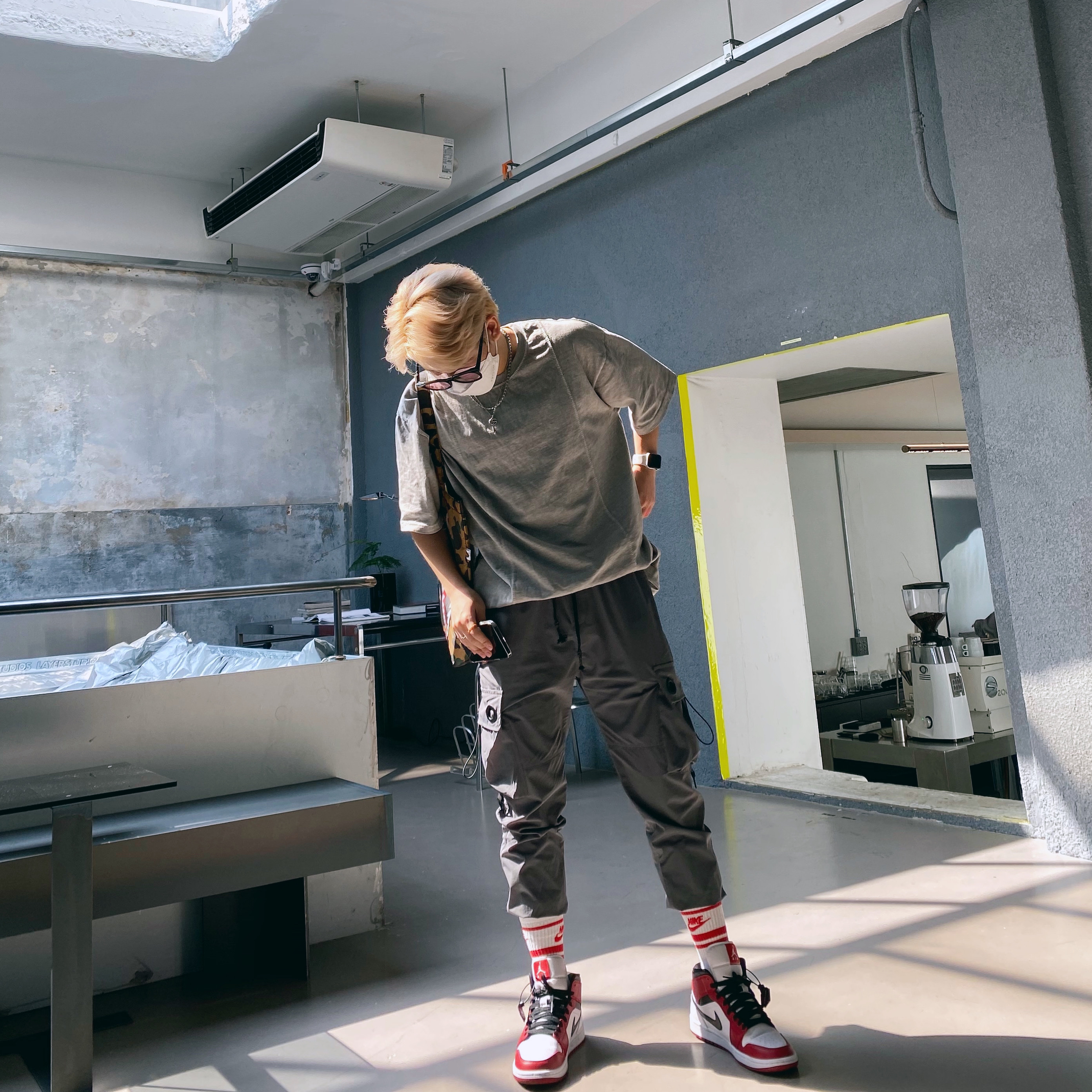 Jordan 1 Mid Chicago 2020 착용 스타일