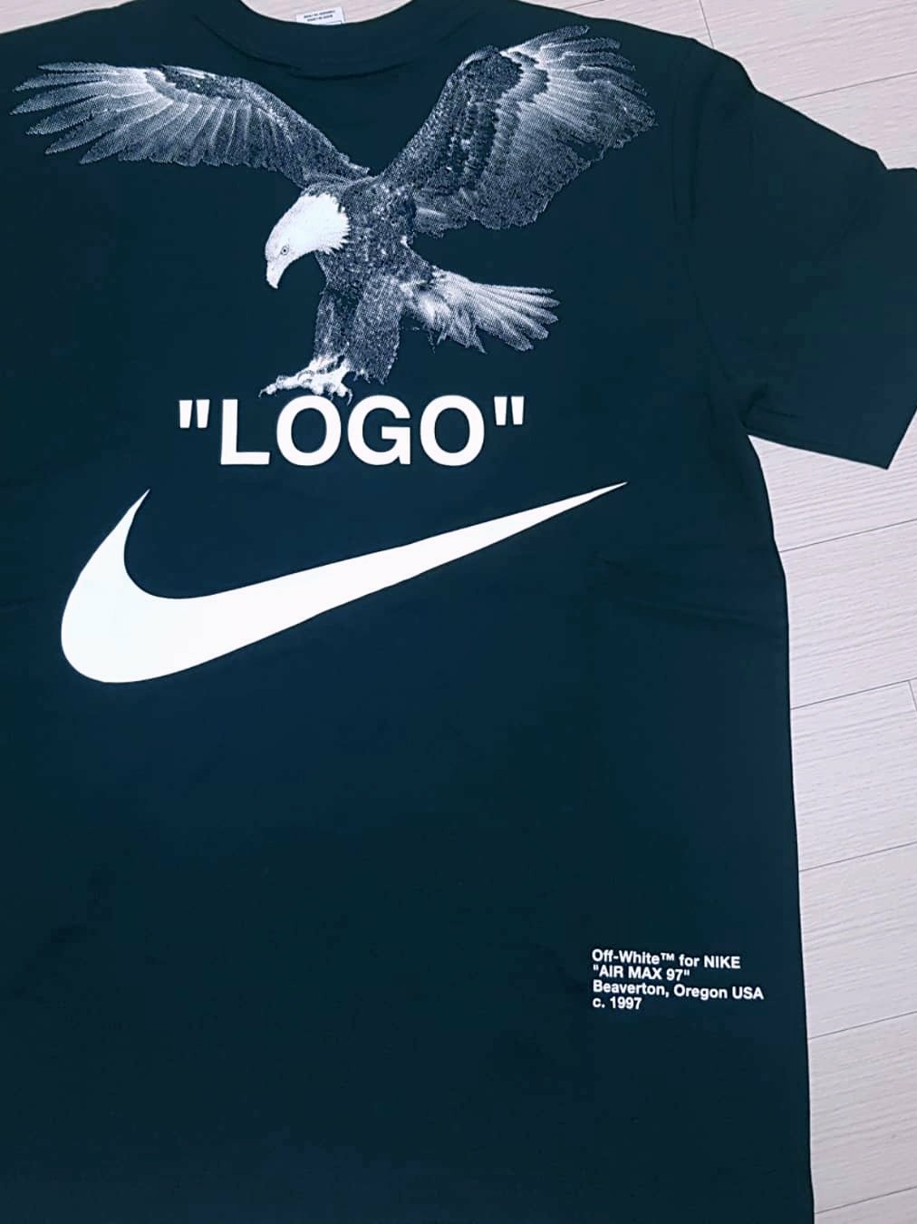 Nike x Off-White NRG A6 T-Shirt Black 착용 스타일 - 1
