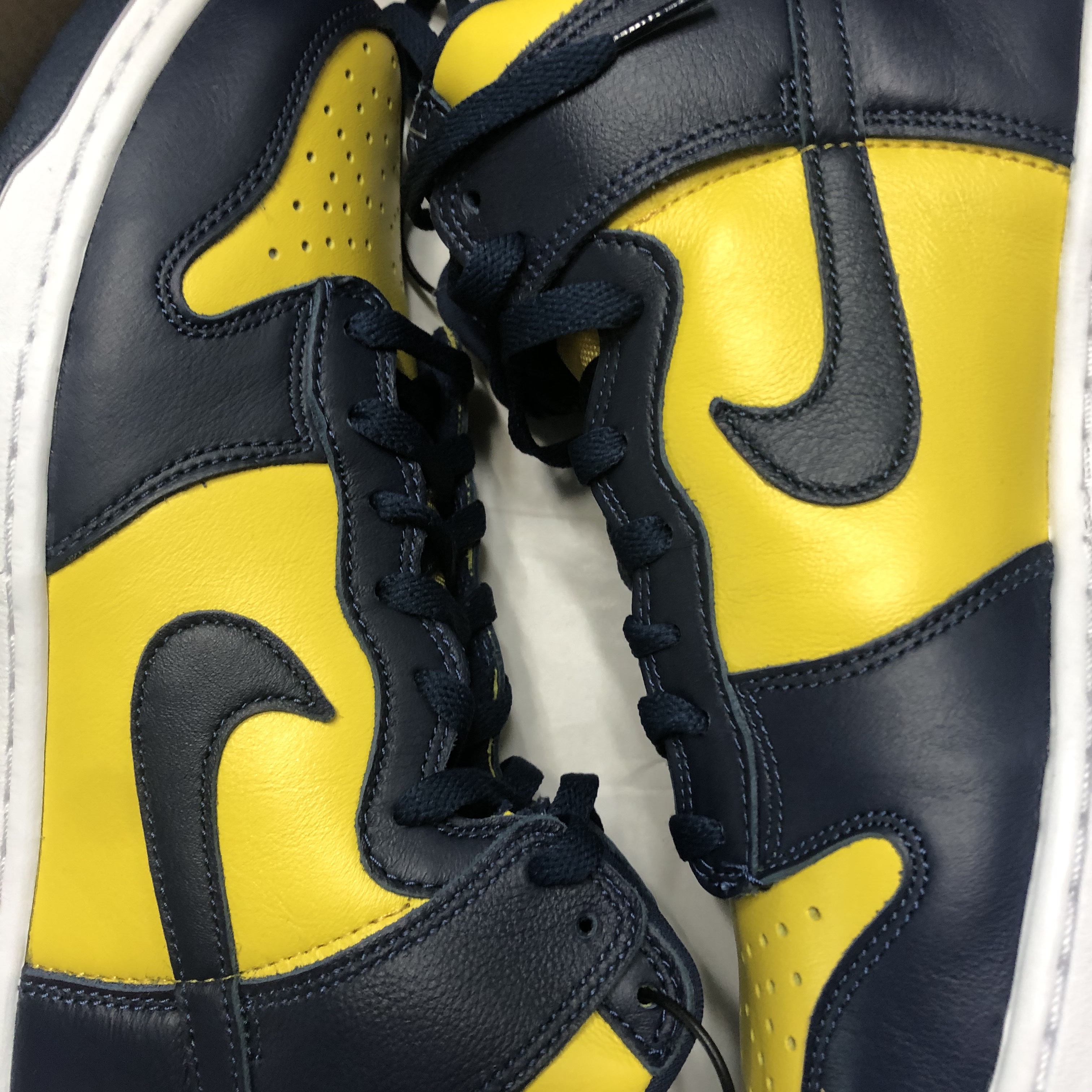 Nike Dunk High SP Maize & Blue 착용 스타일 - 1