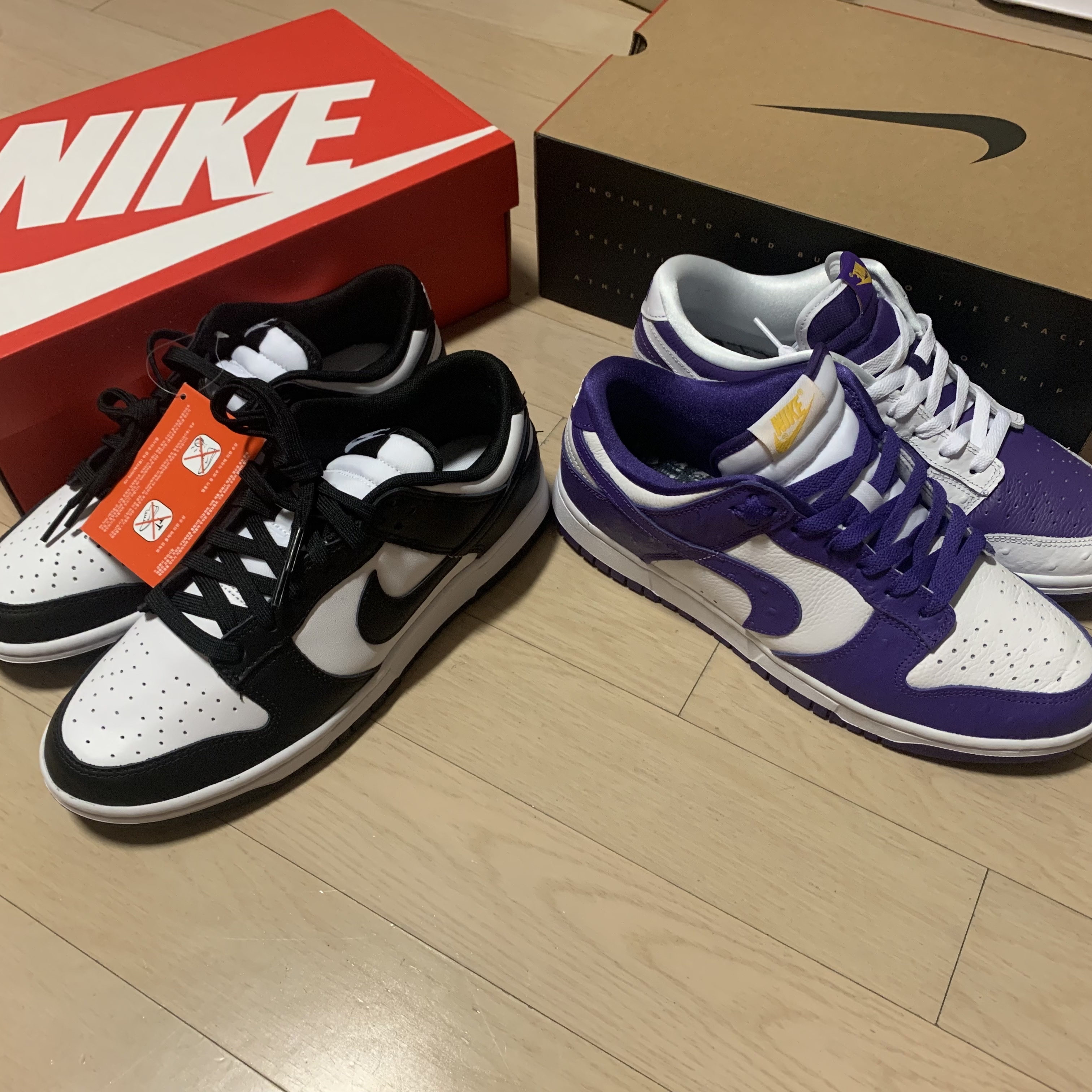 Nike Dunk Low Retro Black, (W) Nike Dunk Low SE Flip 착용 스타일