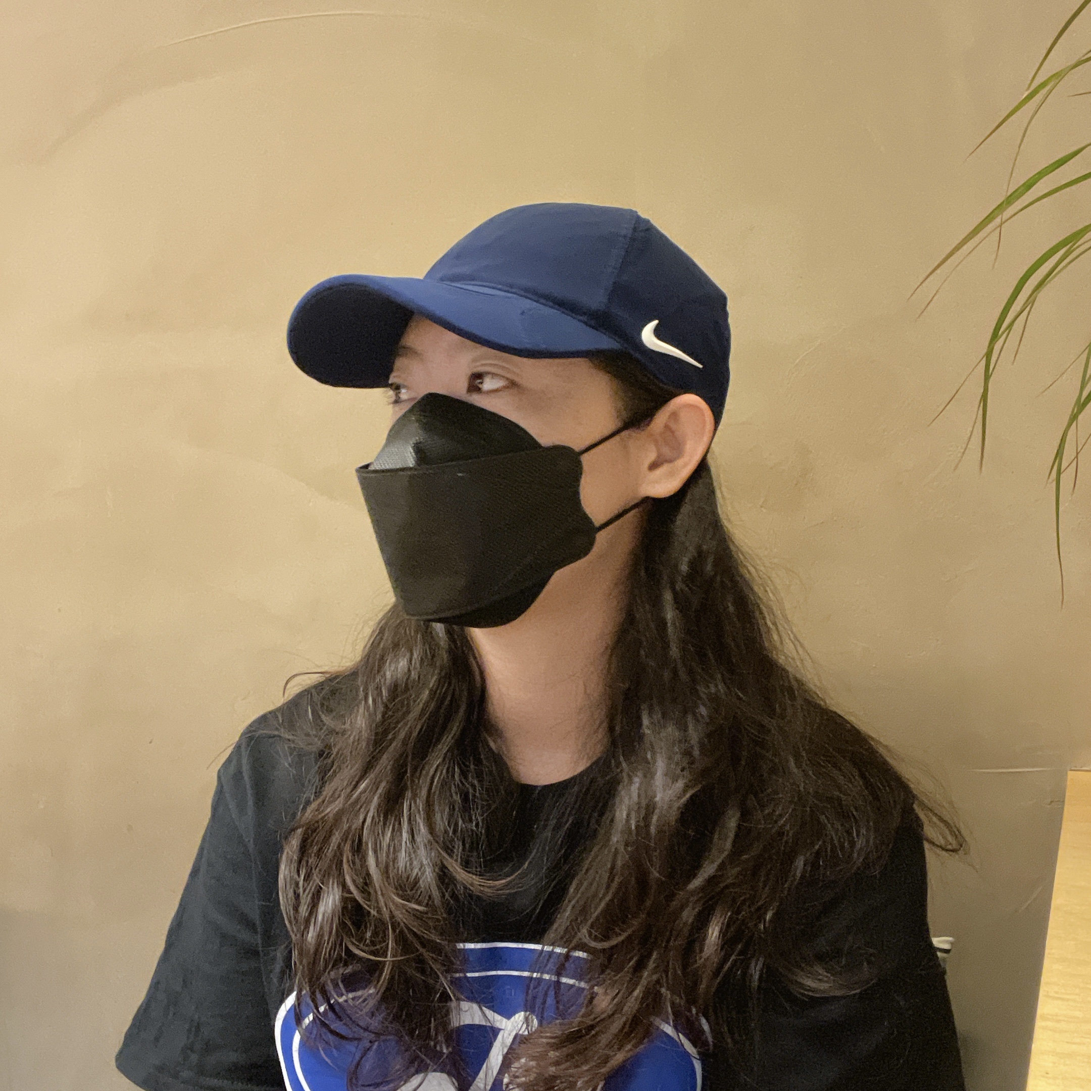 Nike x Drake Nocta Cardinal Stock Essential Cap Navy 착용 스타일