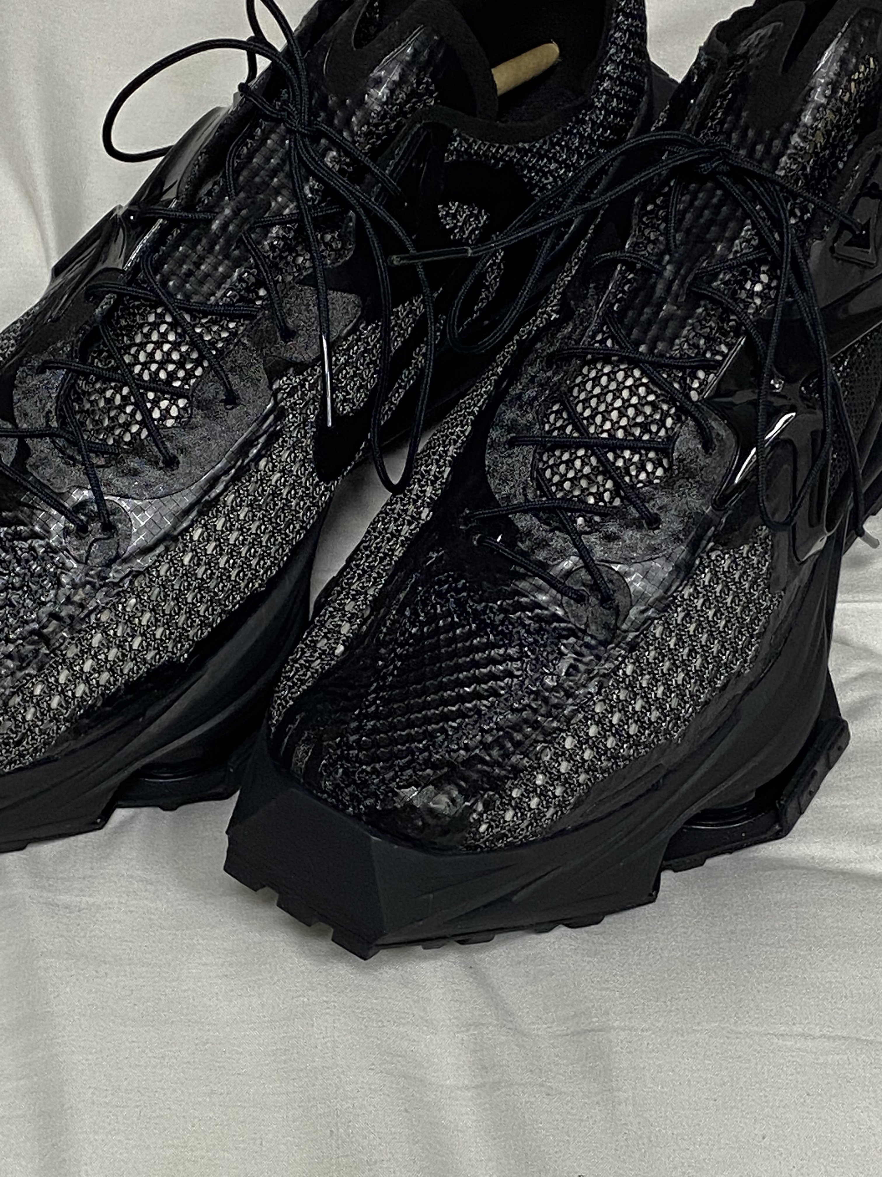 Nike x Matthew M Williams Zoom 004 Triple Black 착용 스타일