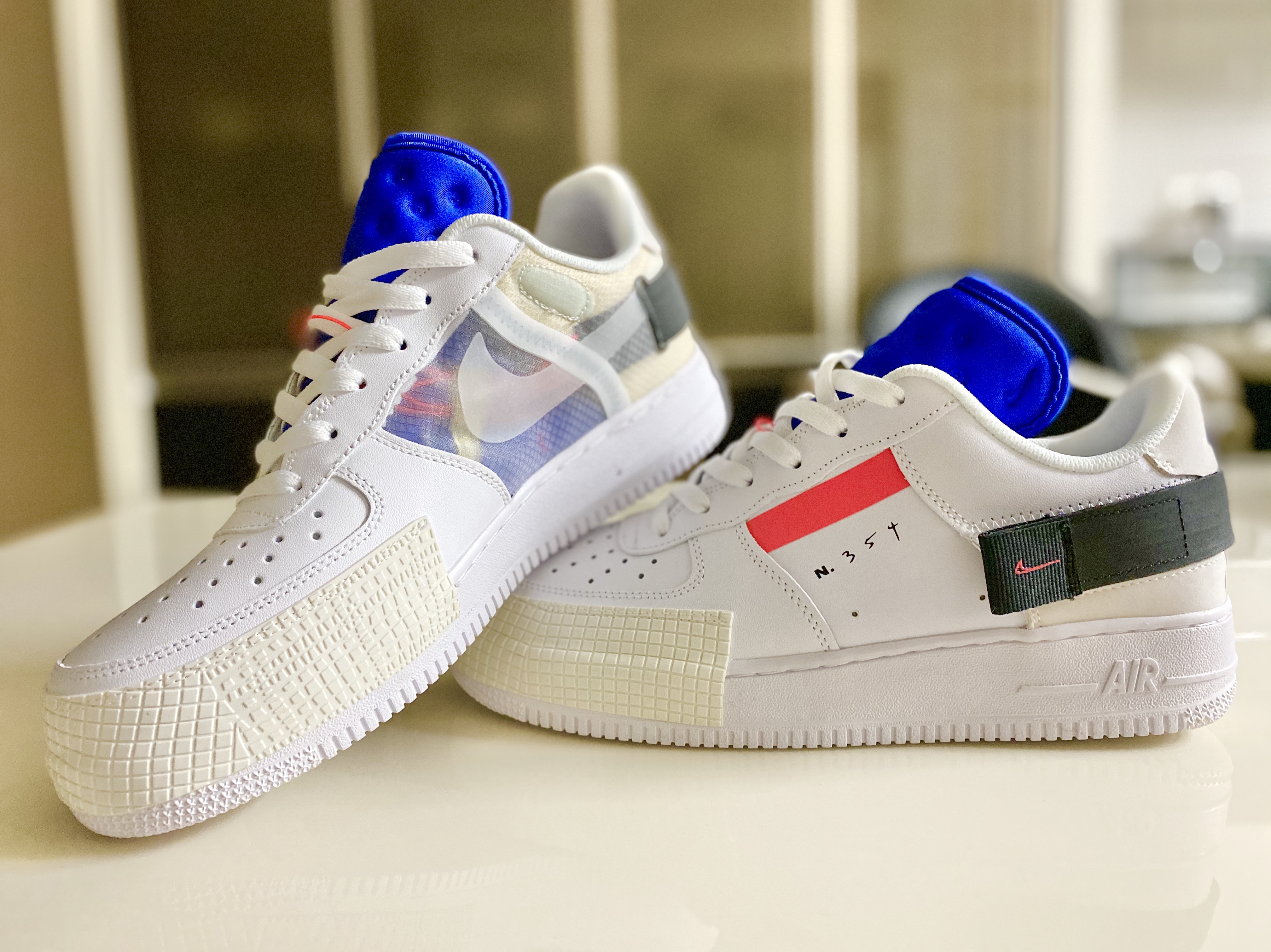 Nike Air Force 1 Type 착용 스타일 - 1