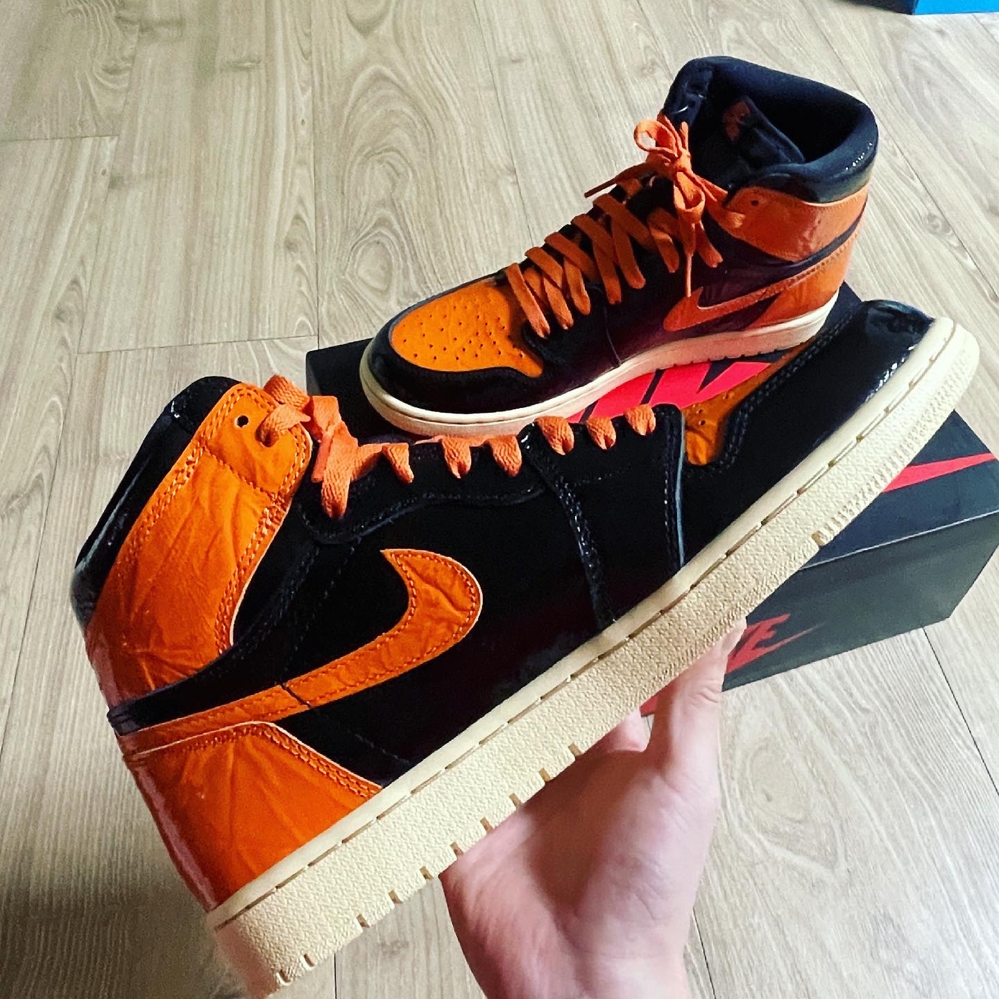 Jordan 1 Retro High Shattered Backboard 3.0 착용 스타일 - 3