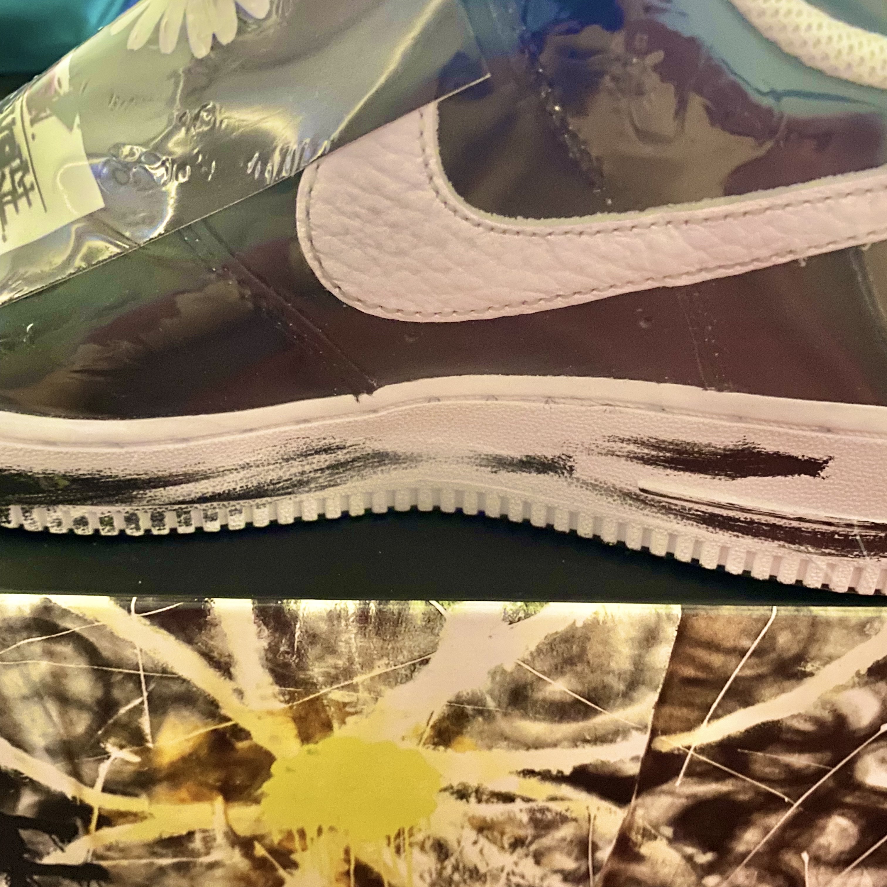 Nike x Peaceminusone Air Force 1 Low Para-Noise 착용 스타일