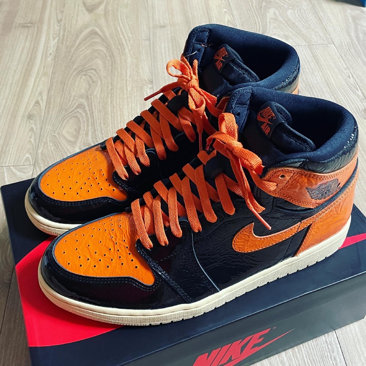 Jordan 1 Retro High Shattered Backboard 3.0 착용 스타일 - 1
