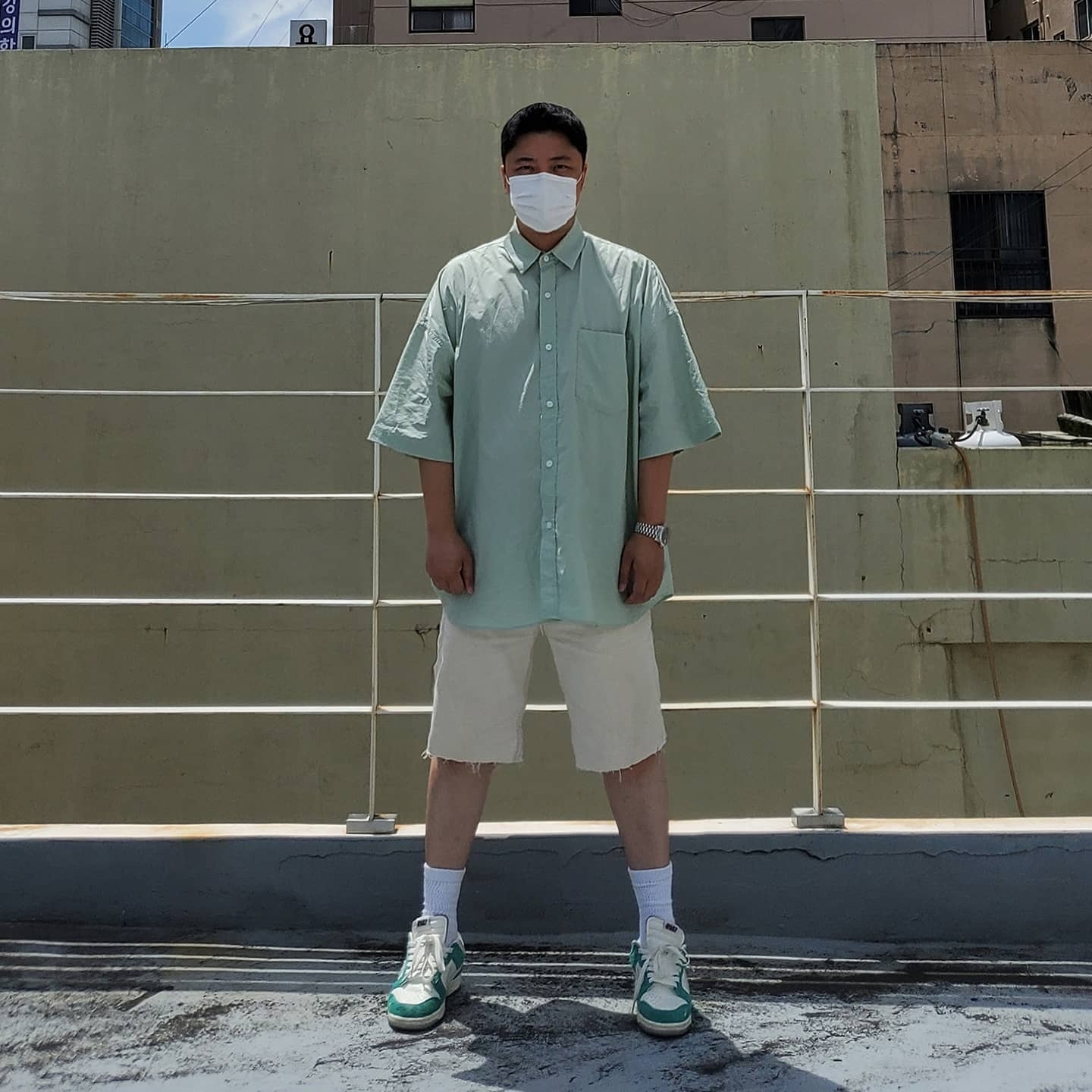 Nike x Kasina Dunk Low Road Sign - Kasina Exclusive 착용 스타일 - 2