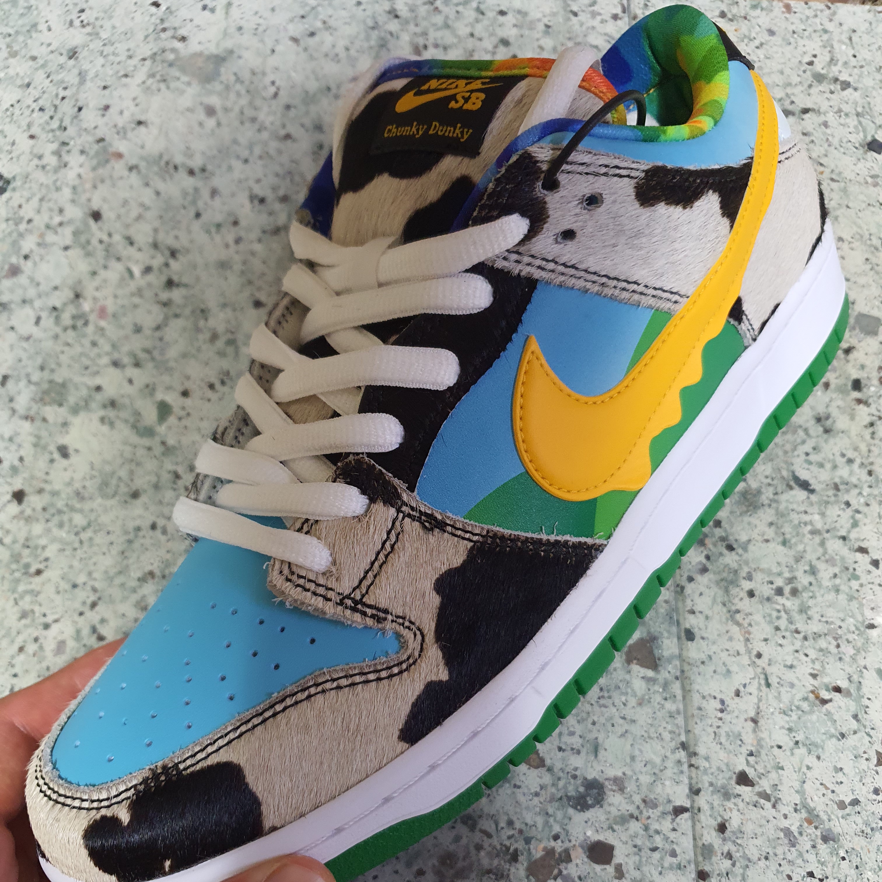 Nike x Ben & Jerry's SB Dunk Low Chunky Dunky 착용 스타일