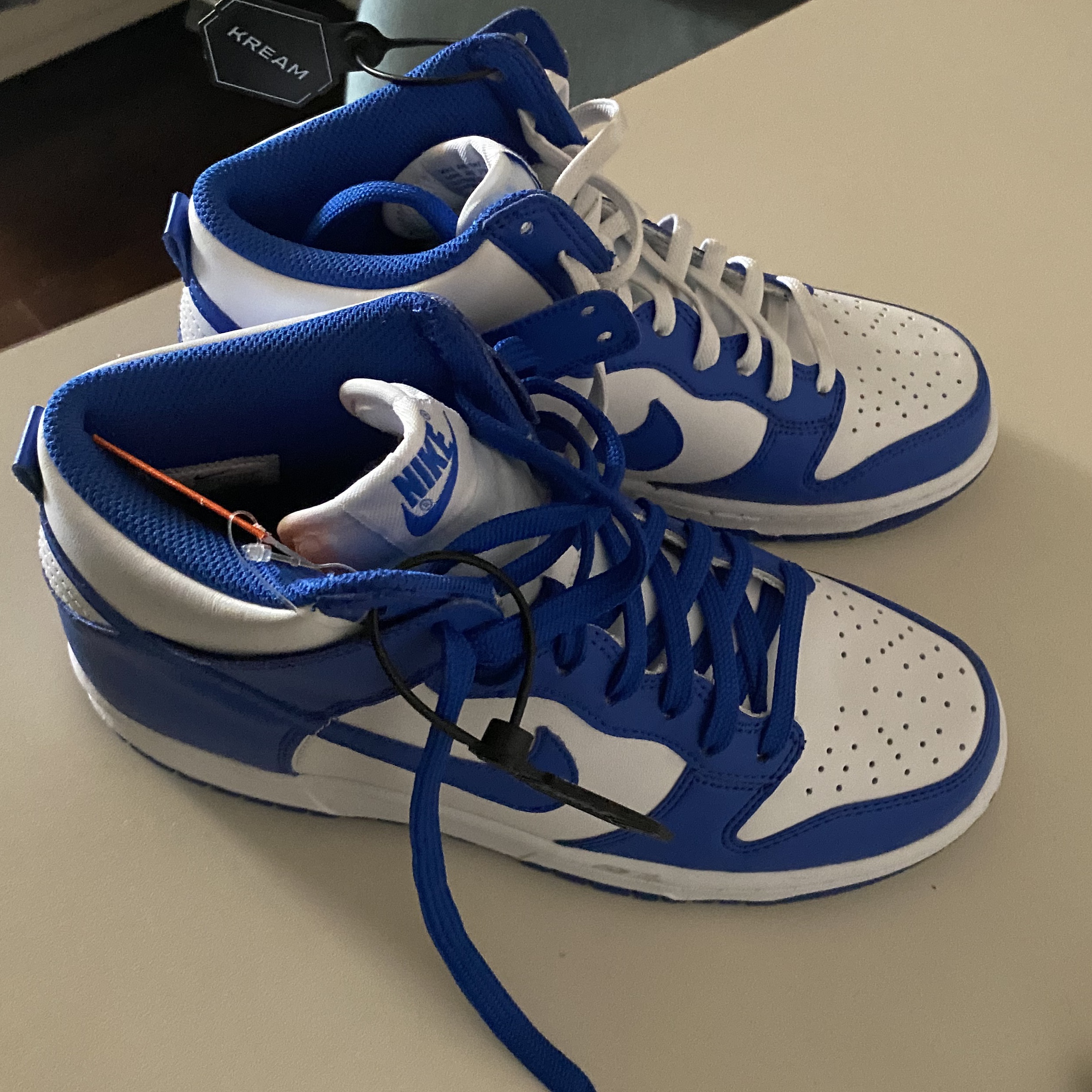 (GS) Nike Dunk High Game Royal, Nike Dunk High Retro Game Royal 착용 스타일