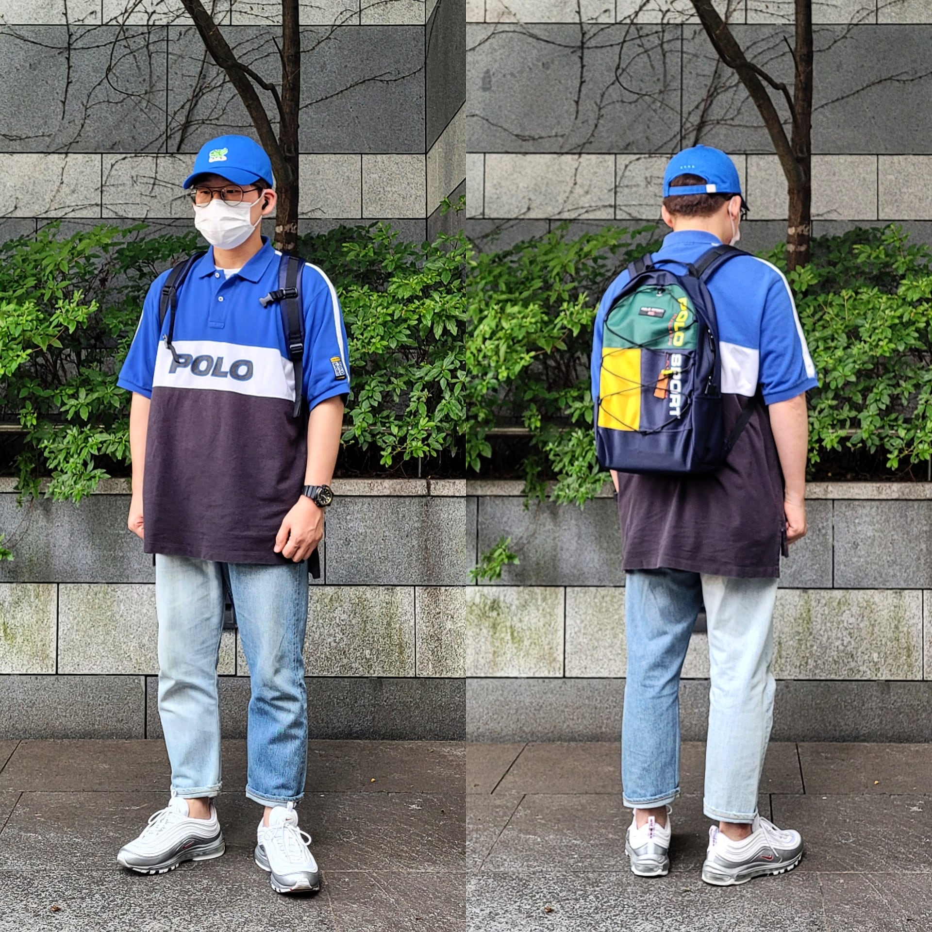 Nike Air Max 97 Silver White 착용 스타일