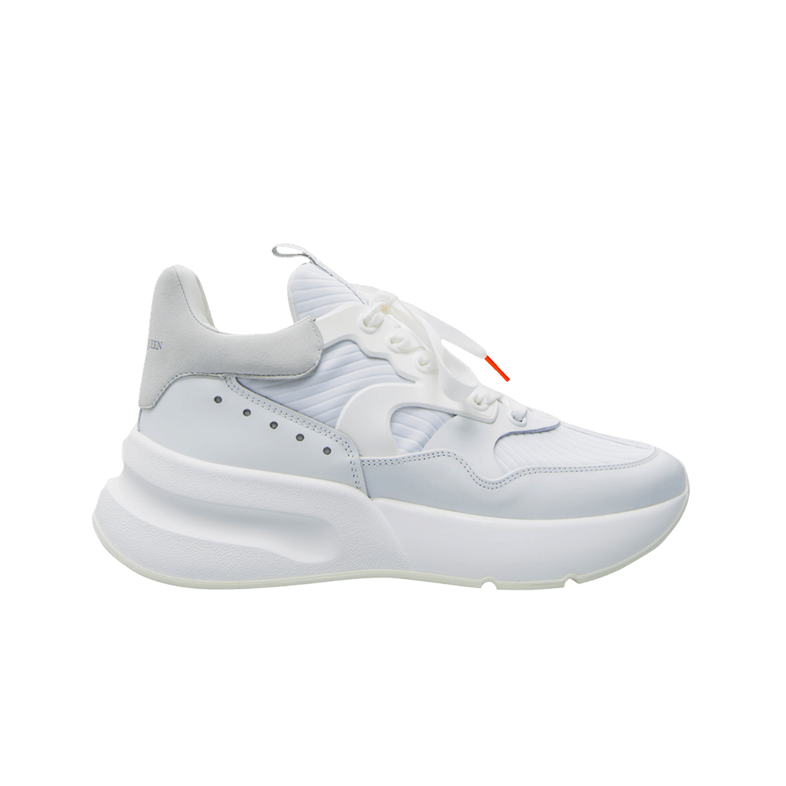 알렉산더 맥퀸 오버사이즈드 러너 화이트 아이보리(Alexander McQueen Oversized Runner White Ivory) - 1