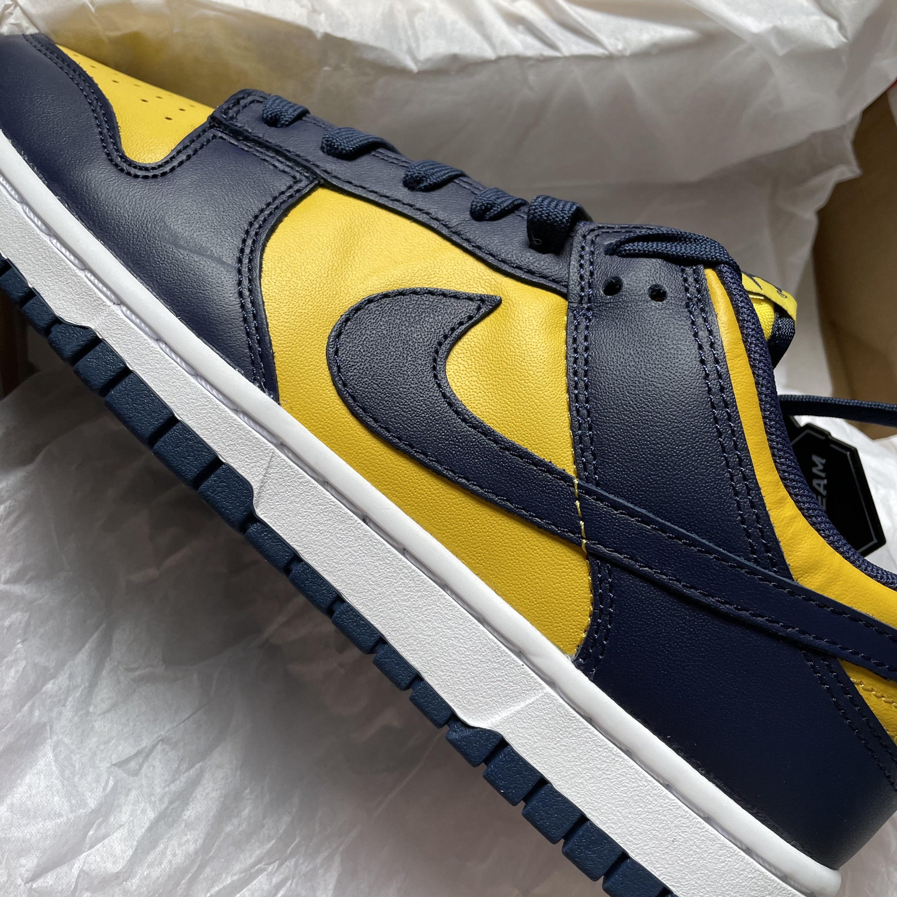 Nike Dunk Low Retro Varsity Maize 착용 스타일 - 1