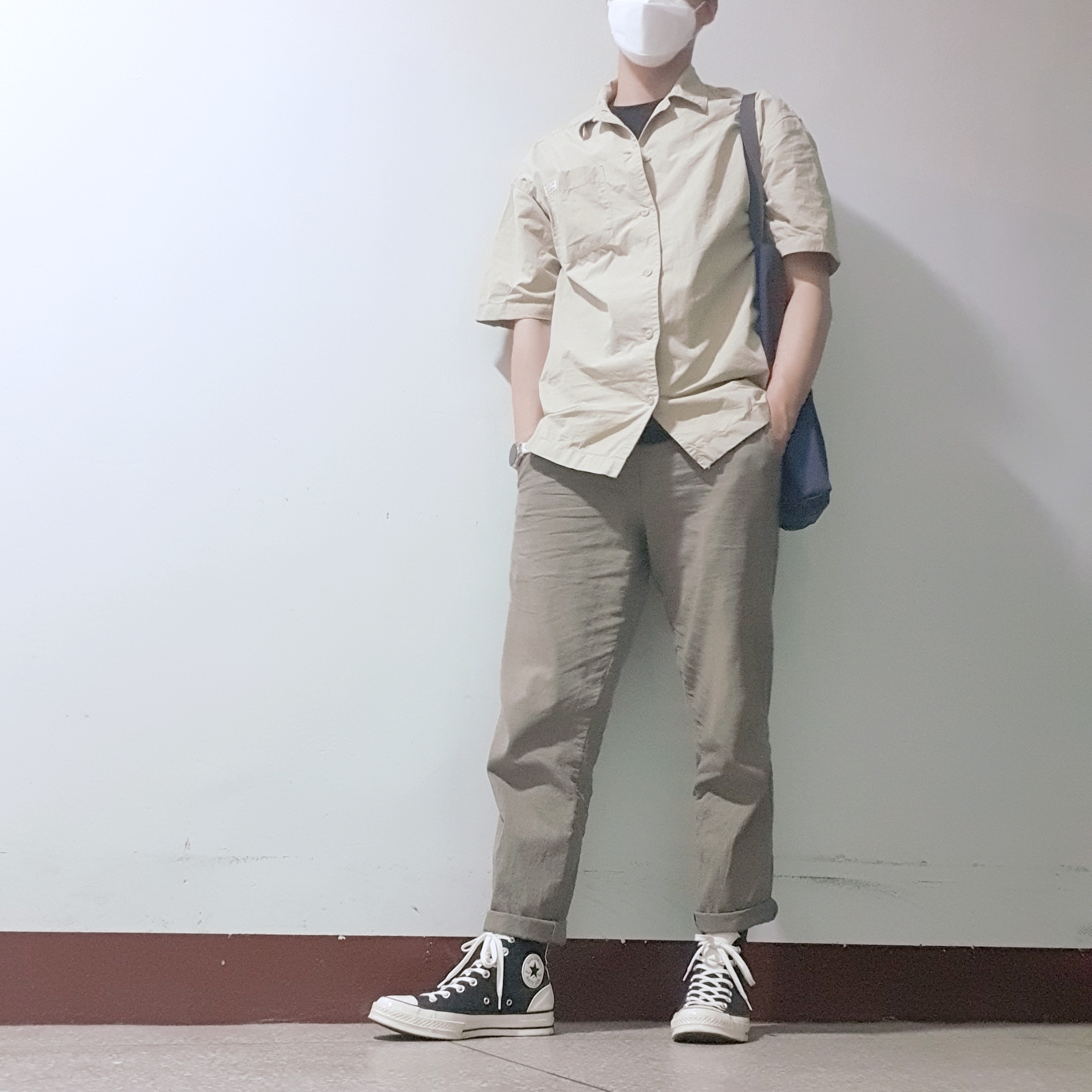 Converse Chuck 70 Hi Black, Converse x Fear of God Essentials Chuck 70 Hi Black 2020 착용 스타일