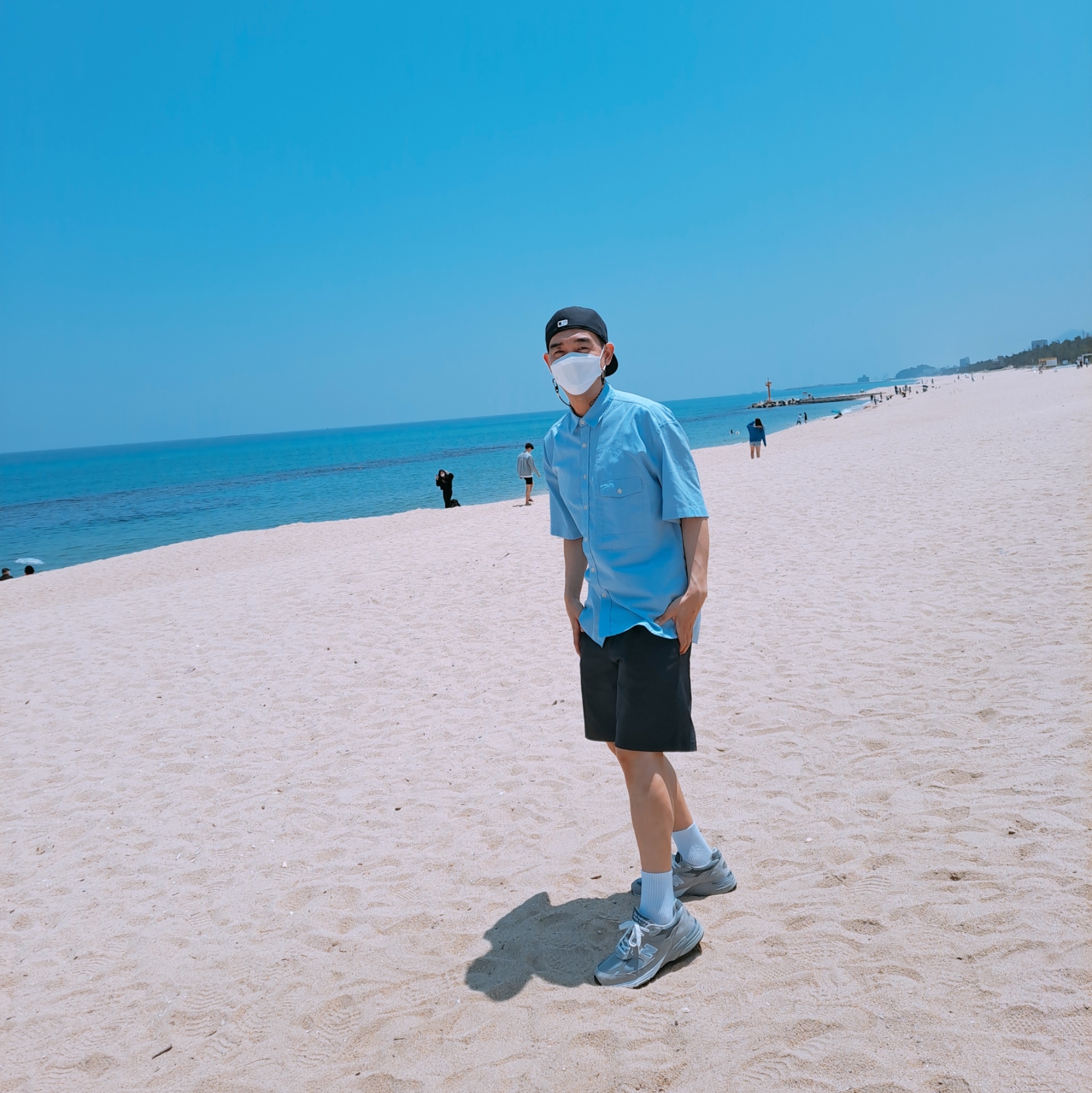 New Balance 993 Made in USA Grey - D Standard 착용 스타일 - 1