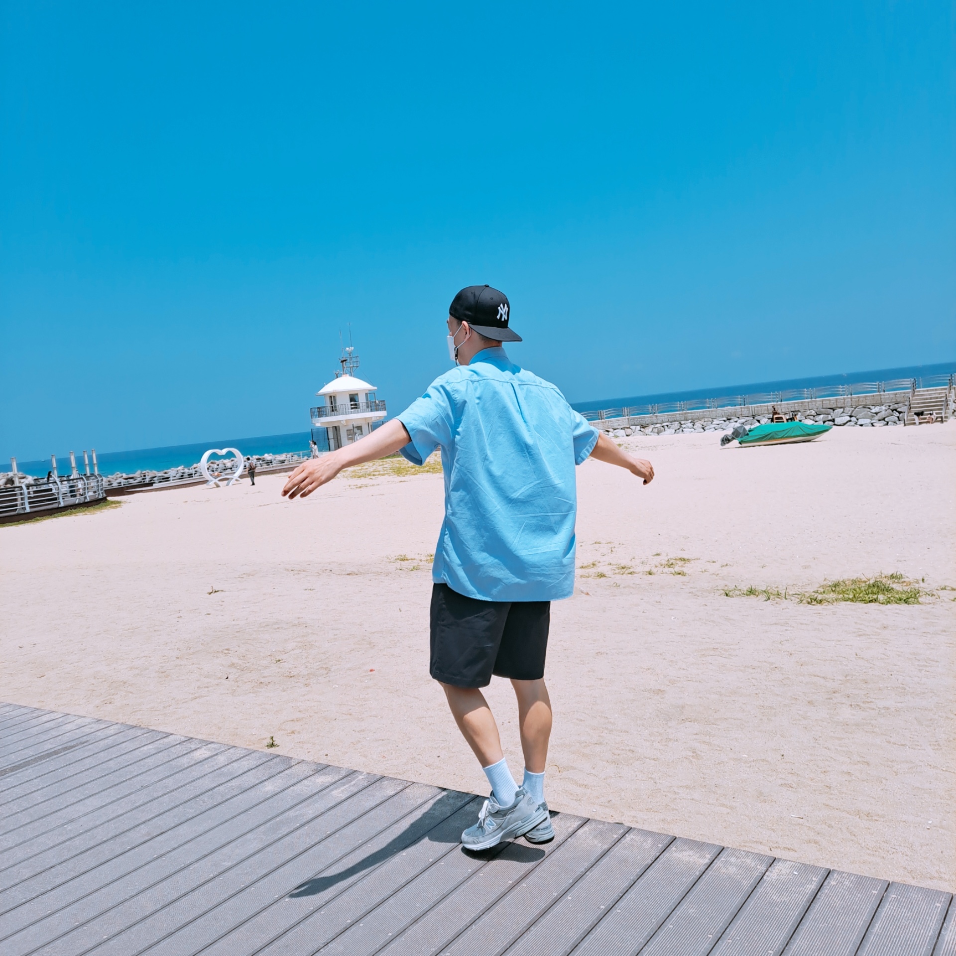 New Balance 993 Made in USA Grey - D Standard 착용 스타일 - 5