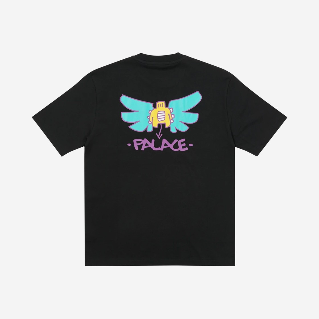 Palace x Slap Angel T-Shirt Black 상세 이미지 1