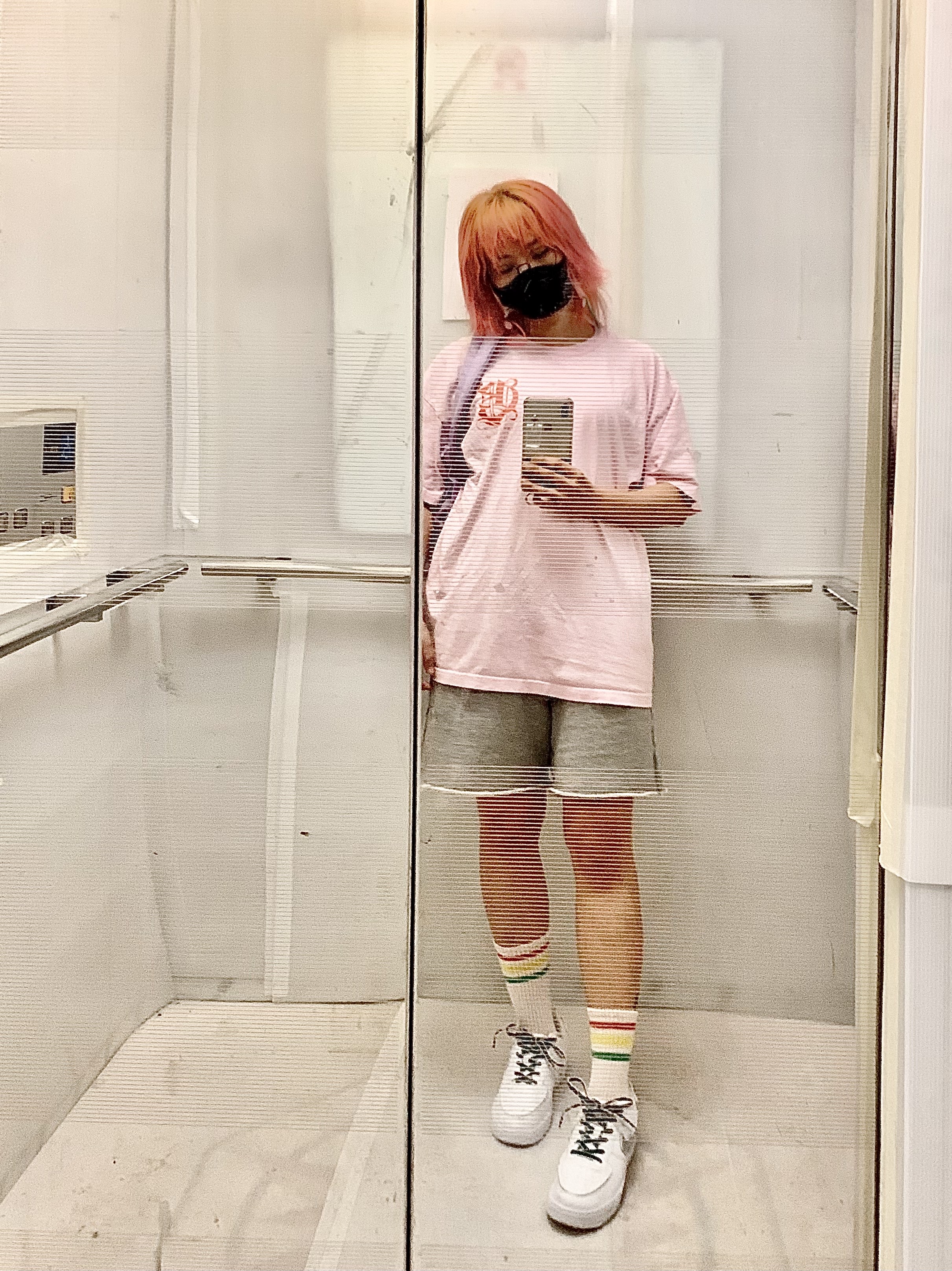 Nike Air Force 1/1 Triple White, (GS) Nike Air Force 1/1 Triple White 착용 스타일