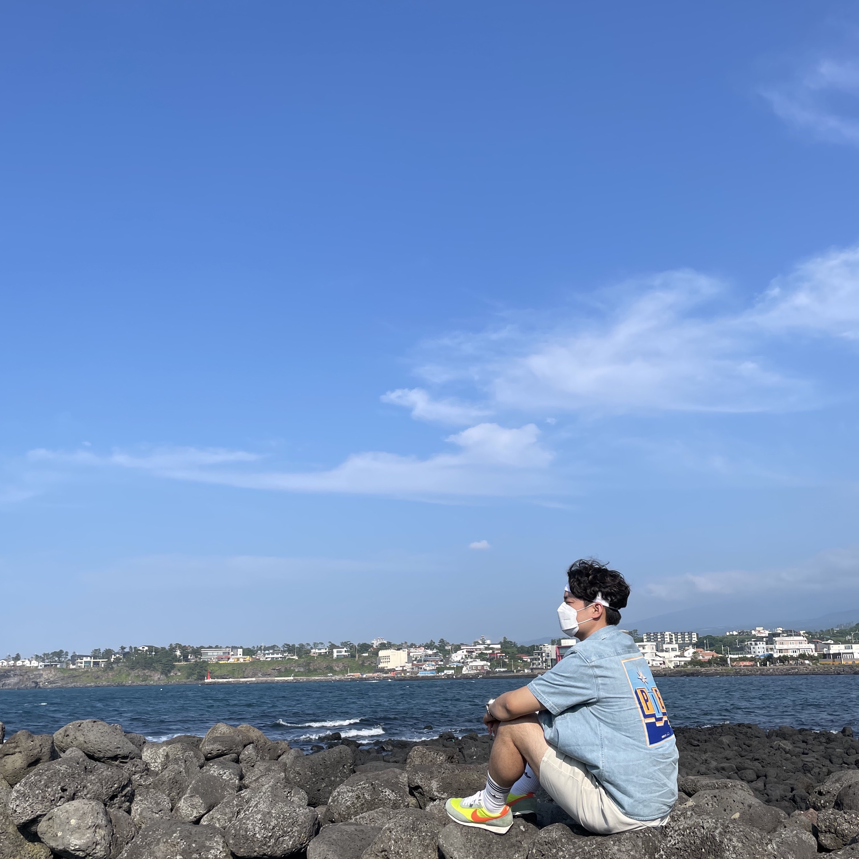 Nike Daybreak Limelight 착용 스타일