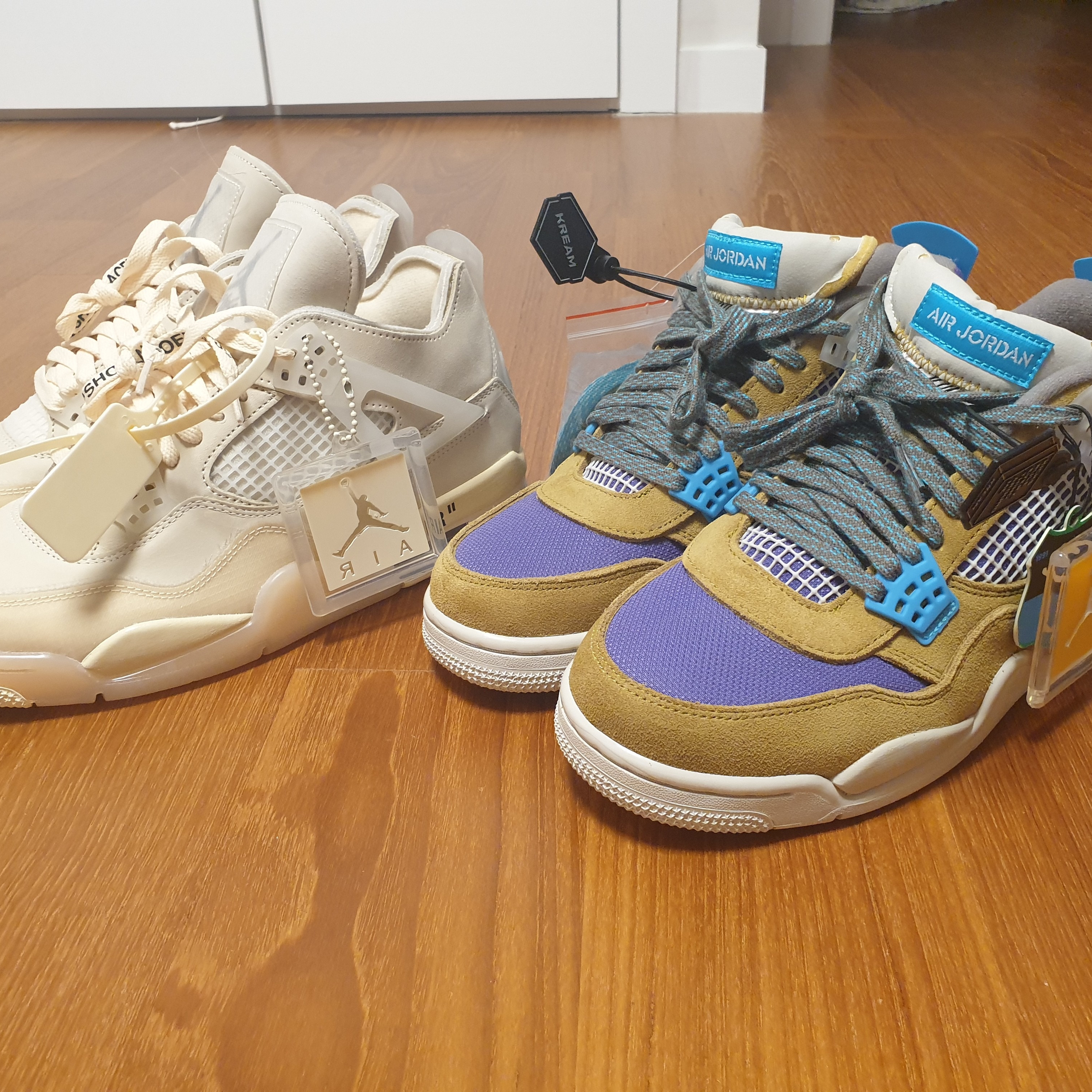 Jordan 4 x Union Retro SP Desert Moss 착용 스타일 - 4