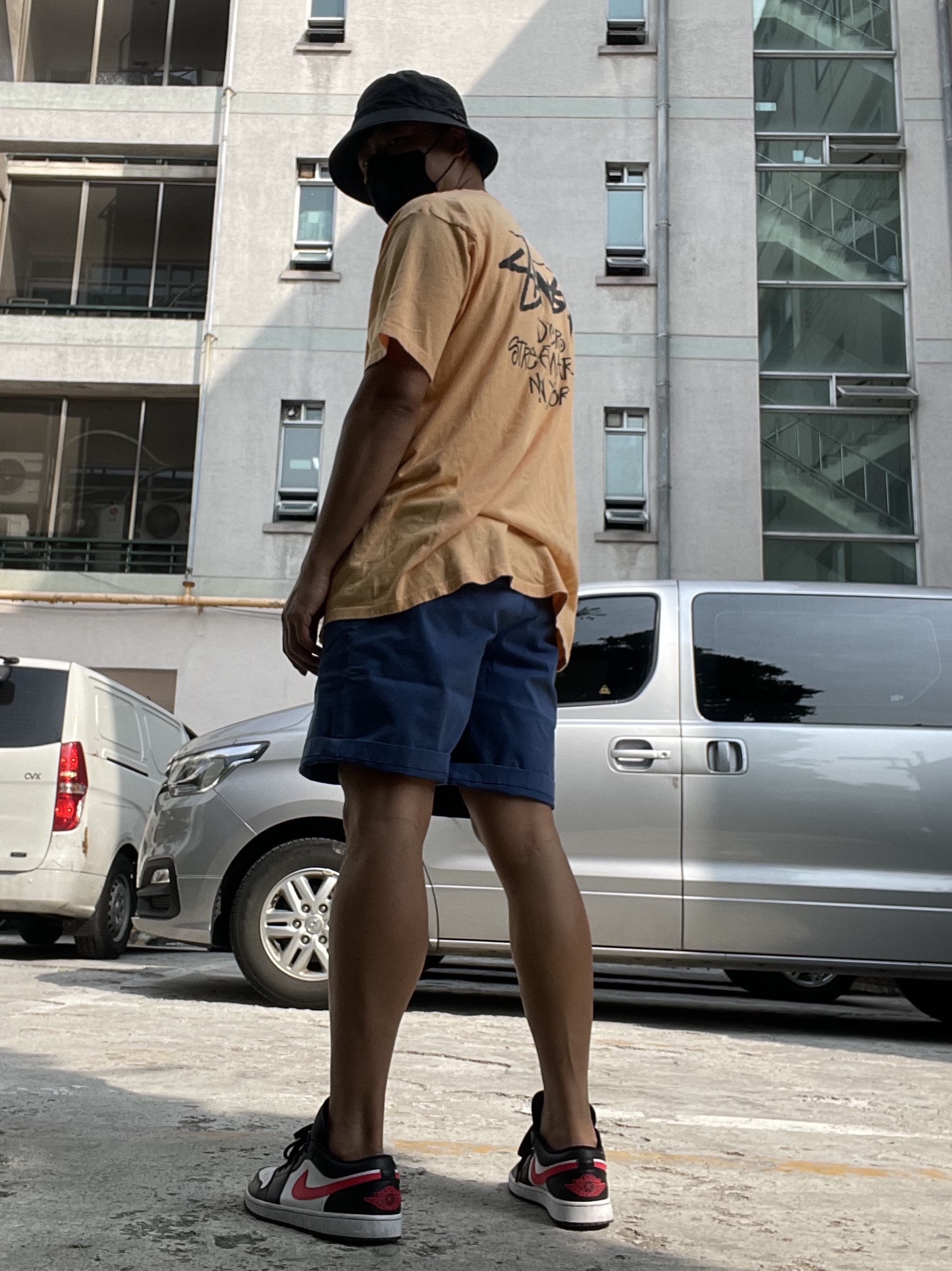 Supreme x Barbour Waxed Cotton Crusher Black - 20SS, Stussy Stock DSM Los Angeles T-Shirt Peach 2021 착용 스타일