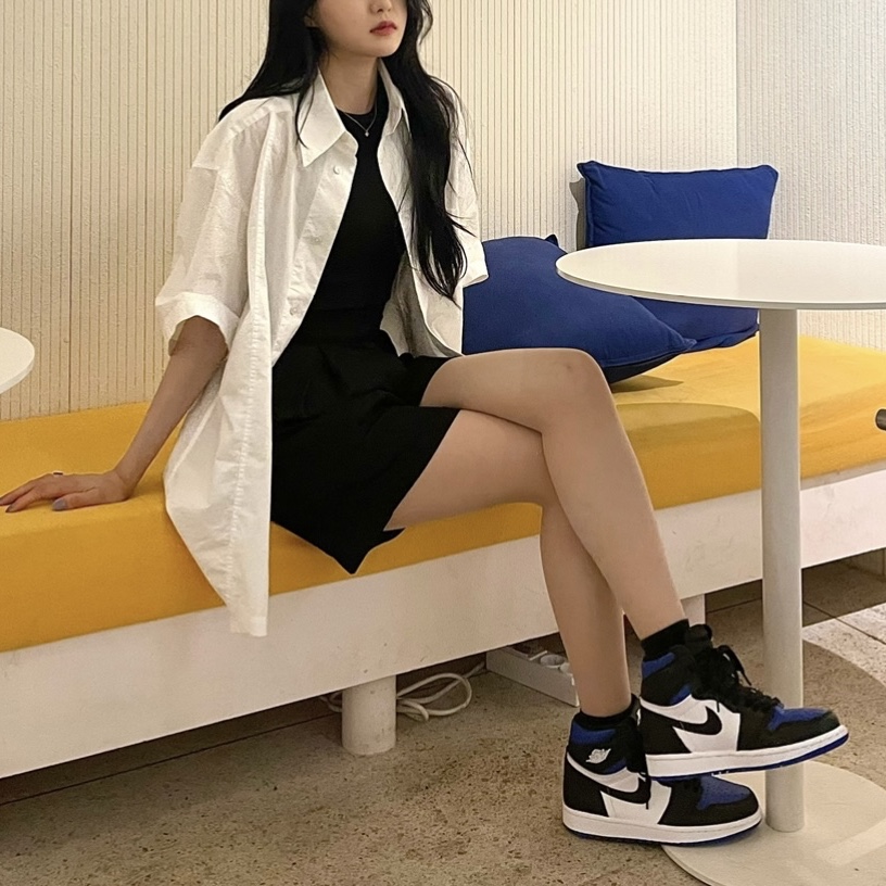 Jordan 1 Retro High OG Royal Toe 착용 스타일