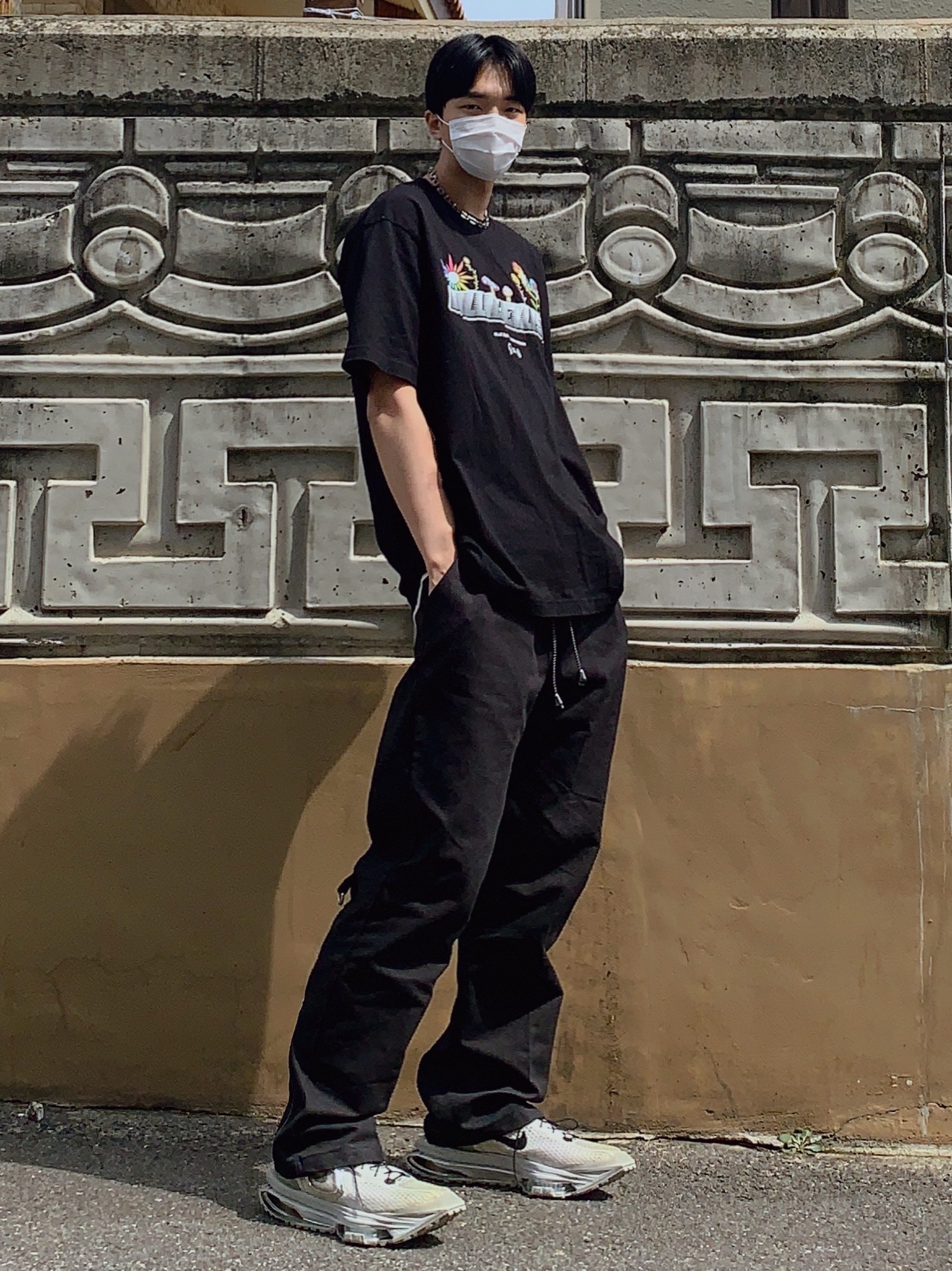 Nike x Matthew M Williams Zoom 004 Stone 착용 스타일
