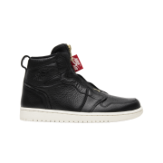 (W) Jordan 1 High Zip Black Sail