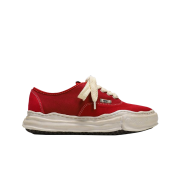 Maison Mihara Yasuhiro Baker OG Sole OD Canvas Low-top Sneakers Red