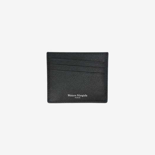 Maison Margiela Grainy Smooth Leather Card Holder Black - 20SS