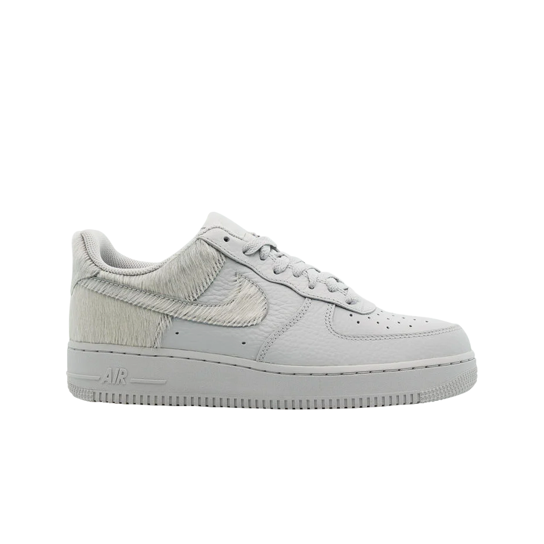 나이키 에어포스 1 로우 화이트 포니 헤어 힐(Nike Air Force 1 Low White Pony Hair Heel) - 1