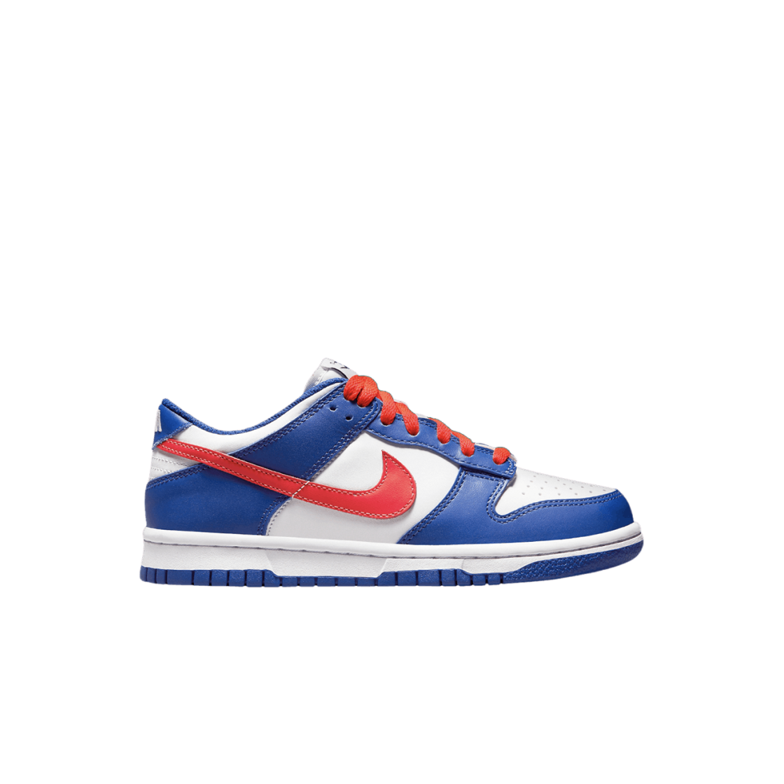 (GS) 나이키 덩크 로우 브라이트 크림슨 게임 로얄((GS) Nike Dunk Low Bright Crimson Game Royal)