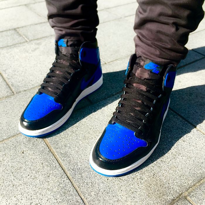 Jordan 1 Retro Royal 2017 착용 스타일 - 2