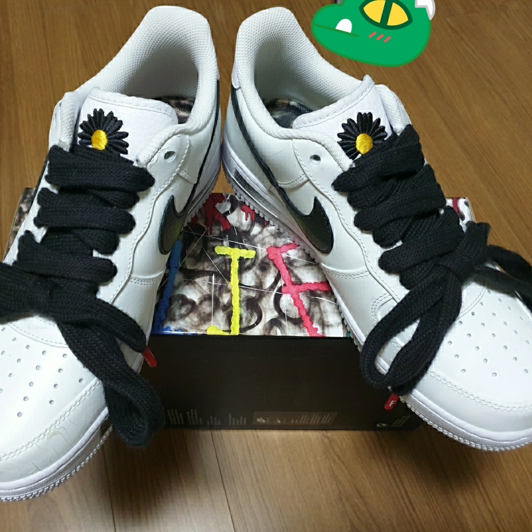 Nike x Peaceminusone Air Force 1 Low Para-Noise 2.0 착용 스타일