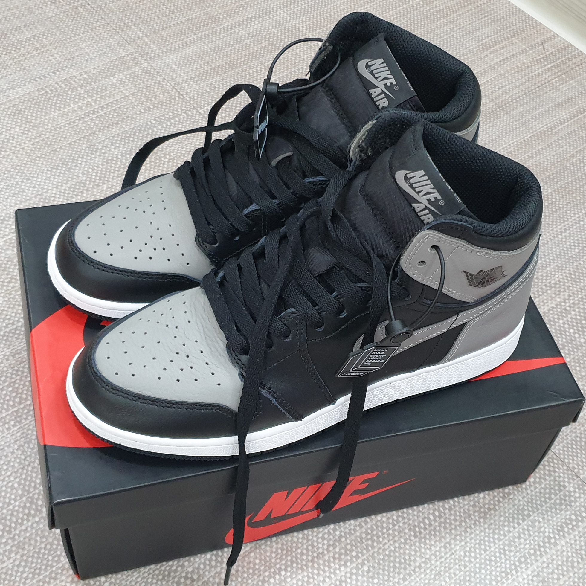 (GS) Jordan 1 Retro High OG Shadow 2018 착용 스타일