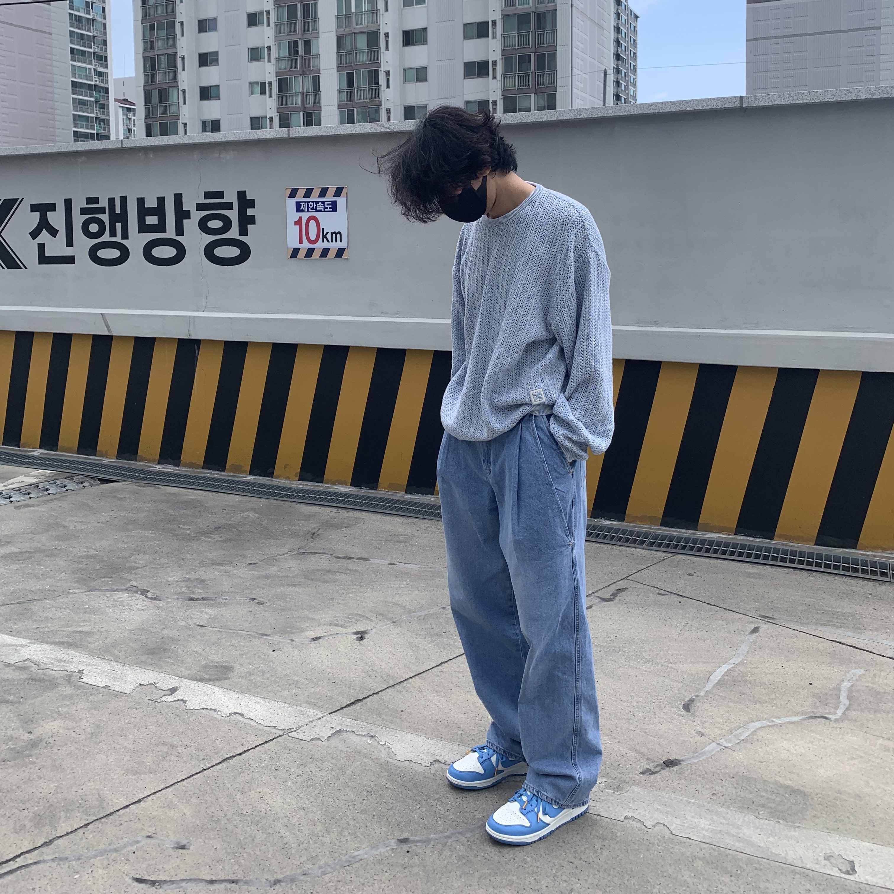(W) Nike Dunk Low Coast 착용 스타일