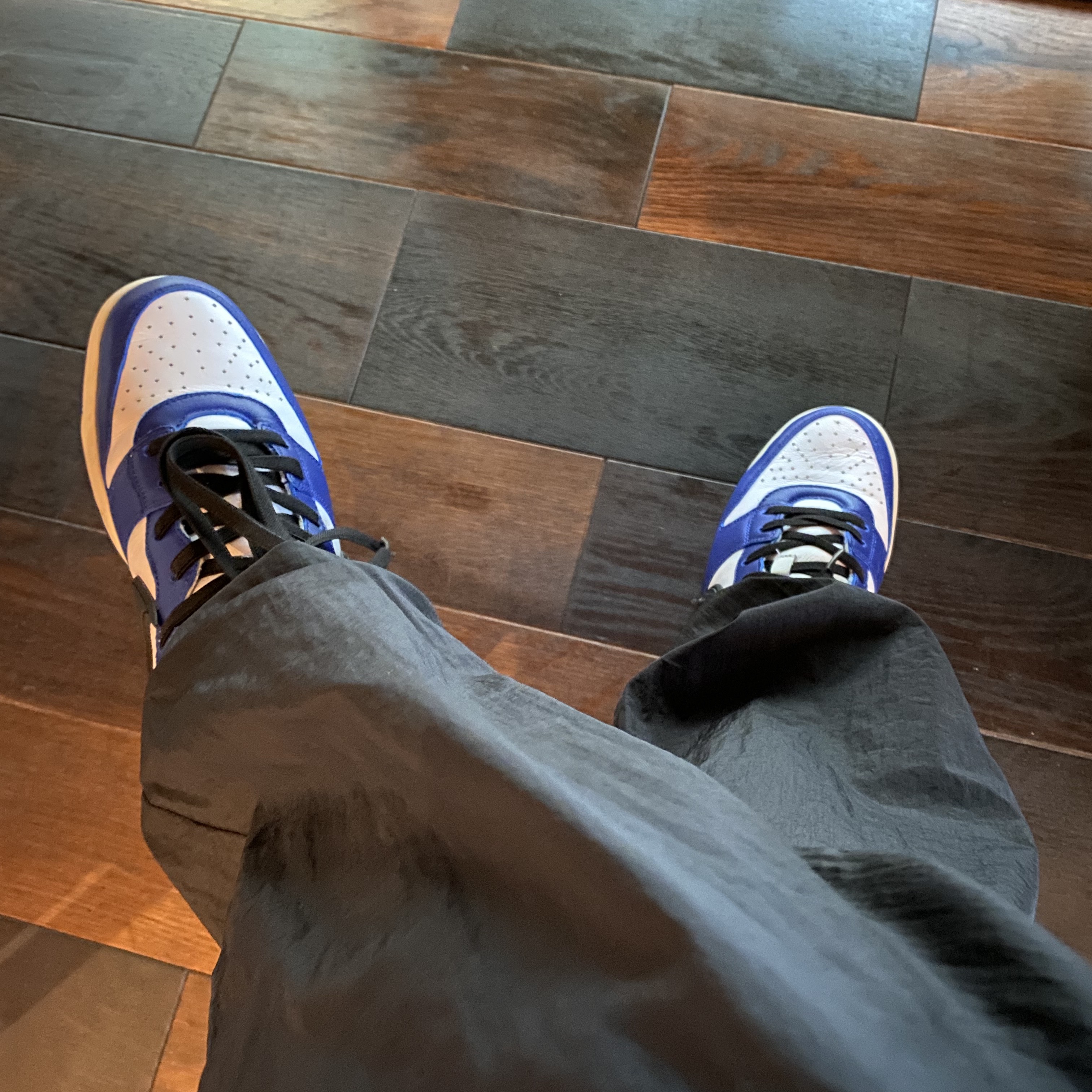 Nike x Ambush Dunk High Deep Royal Blue 착용 스타일 - 2