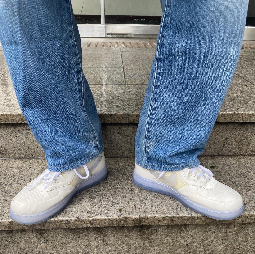 Nike Air Force 1 Gore-Tex High Phantom White 착용 스타일